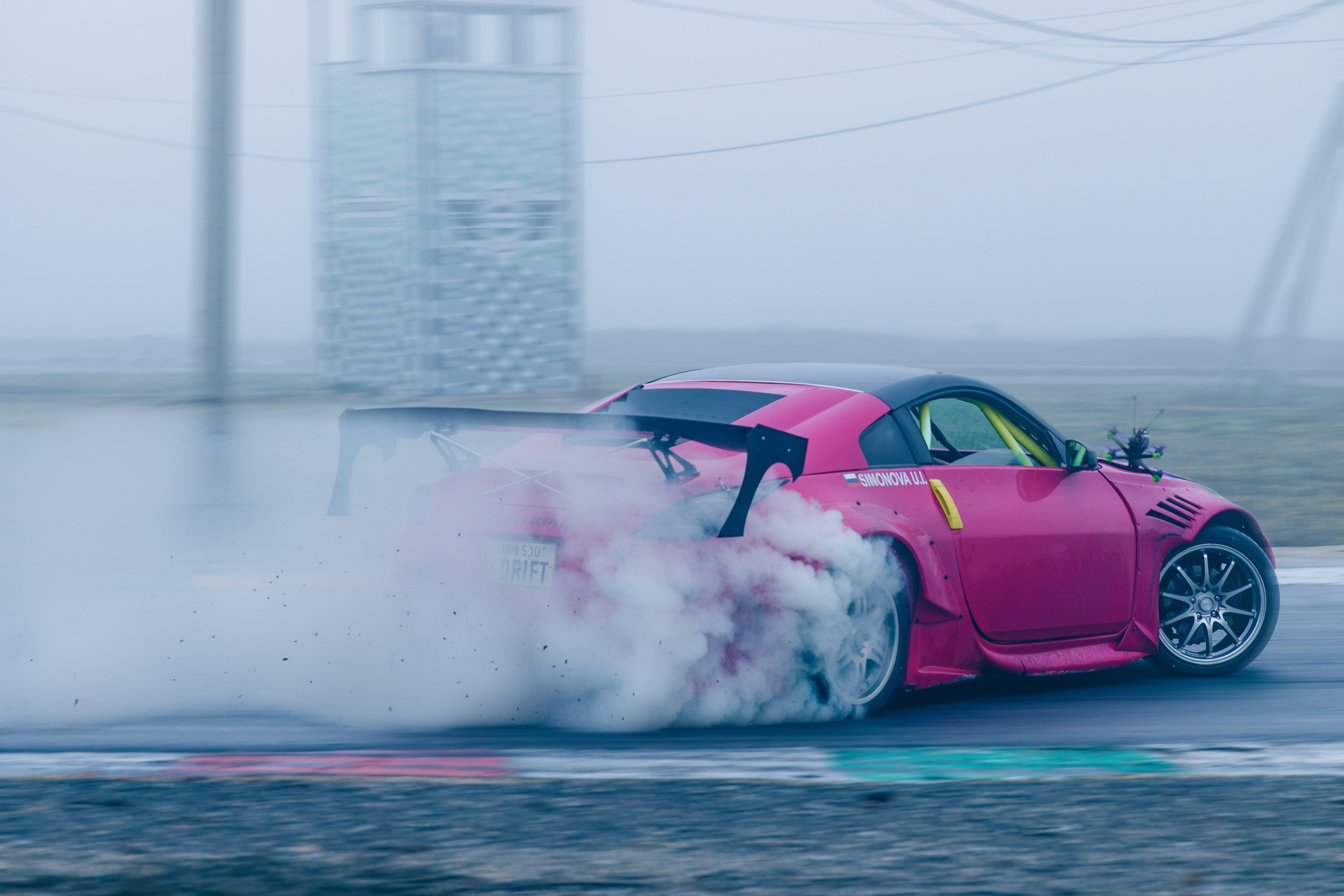 Фотосъёмка профессионального зимнего дрифта в Ростове-на-Дону. Портретный фотограф в Ростове-на-Дону Антон Казарин