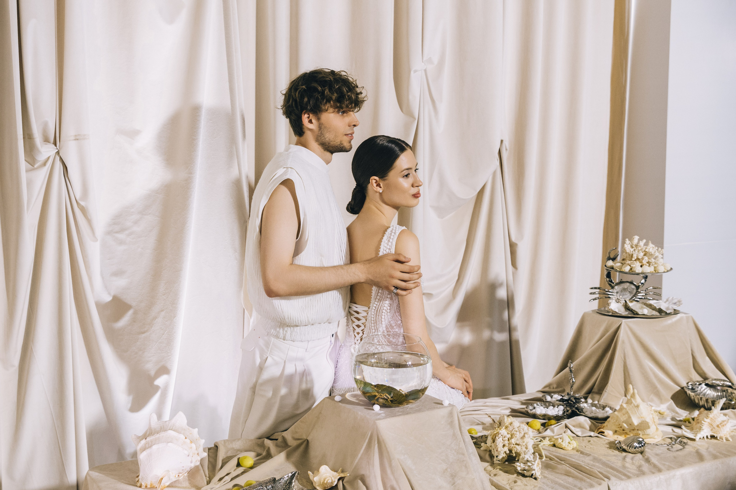 Свадьба в эстетике Mermaid core. Фотограф и видеограф Анна Домашенко