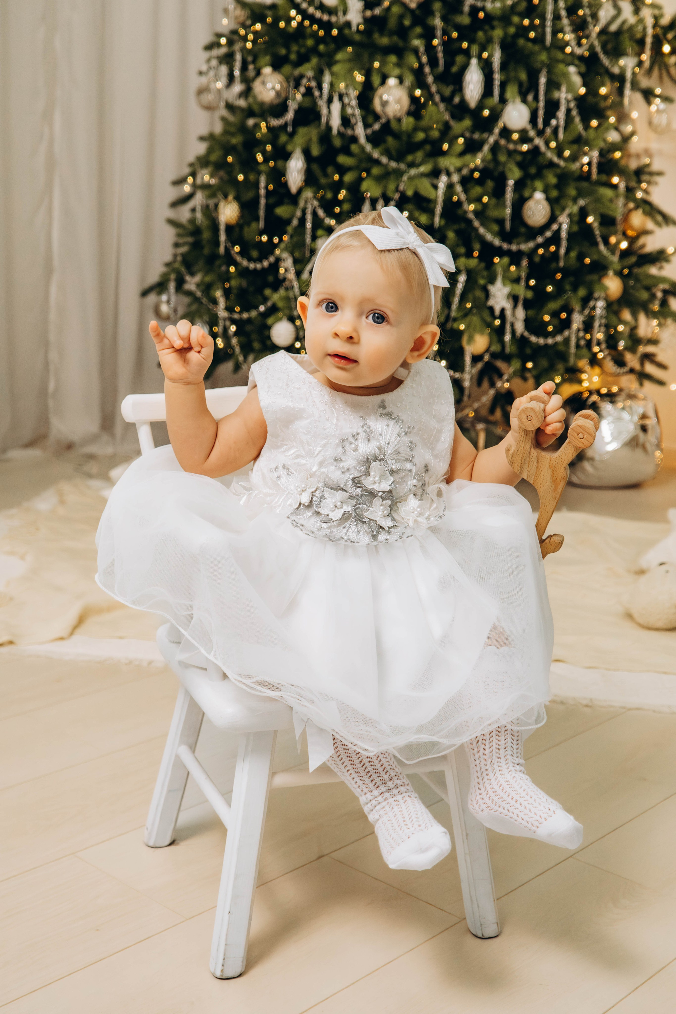 Съемка на годик малышки. Студия «LuLu». Фотограф Москва Валерия Веденина