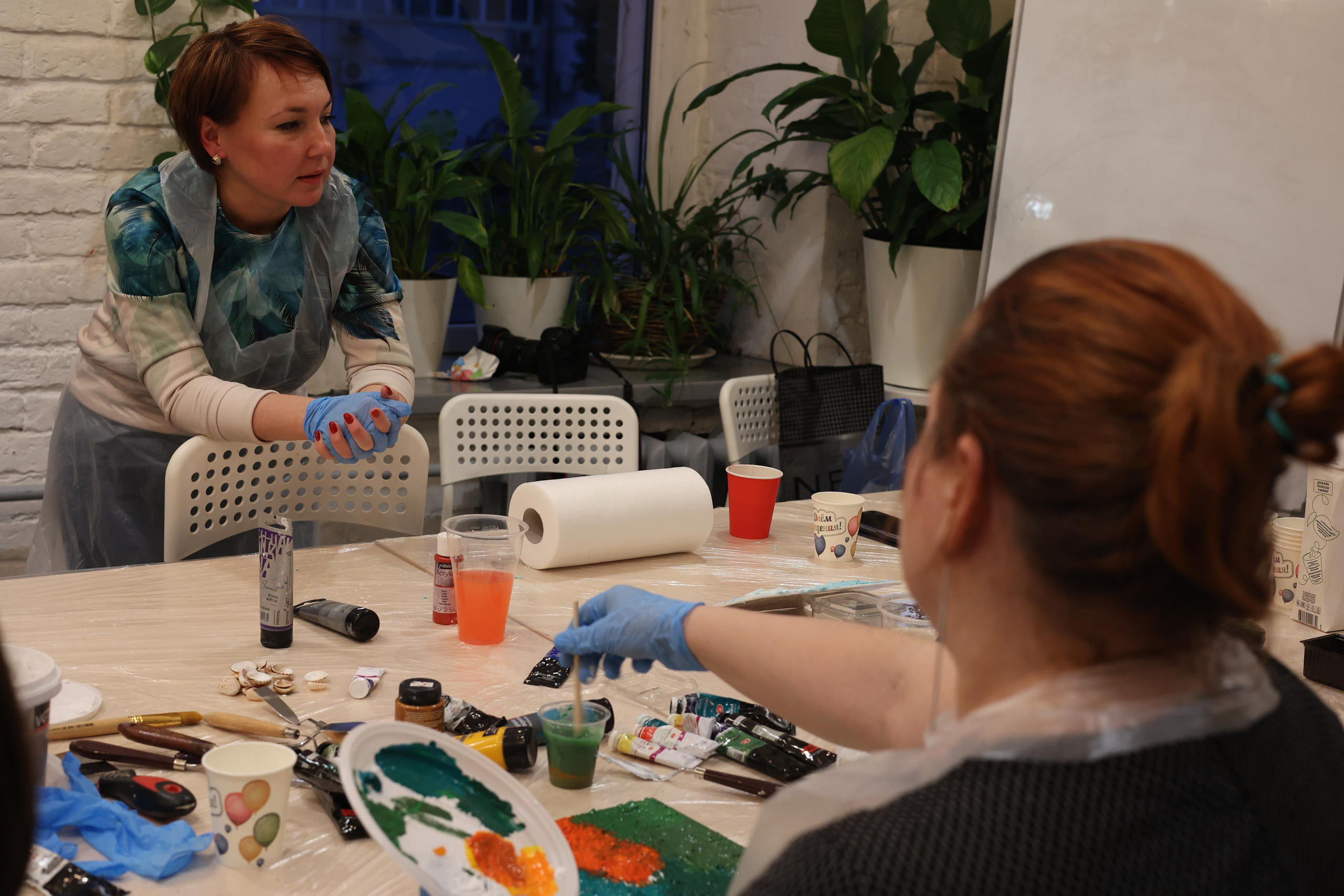 Арт-терапевтическая группа 24.03.2023. Профессиональный фотограф в Москве Алёна Котова