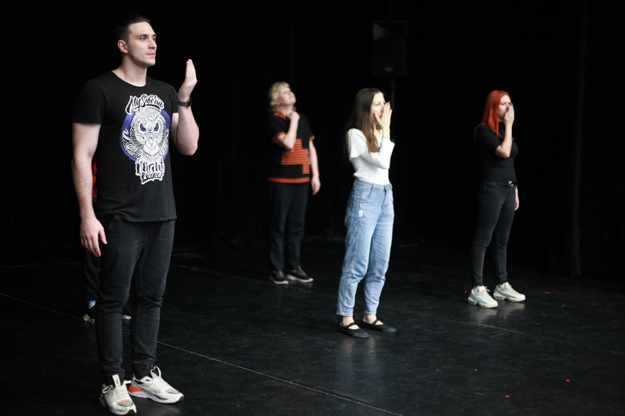 Репетиция Театра Профили 14.01.2022. Профессиональный фотограф в Москве Алёна Котова