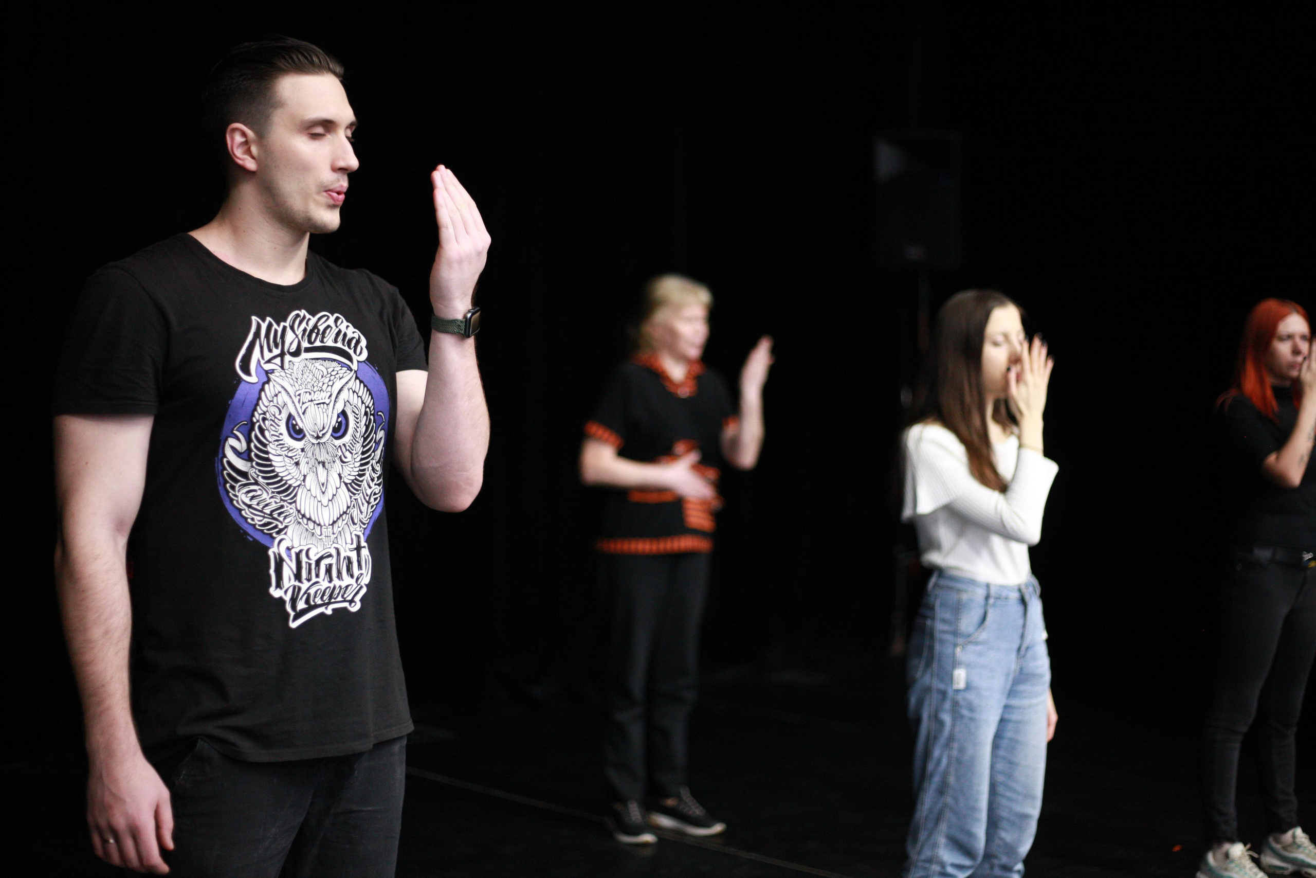 Репетиция Театра Профили 14.01.2022. Профессиональный фотограф в Москве Алёна Котова