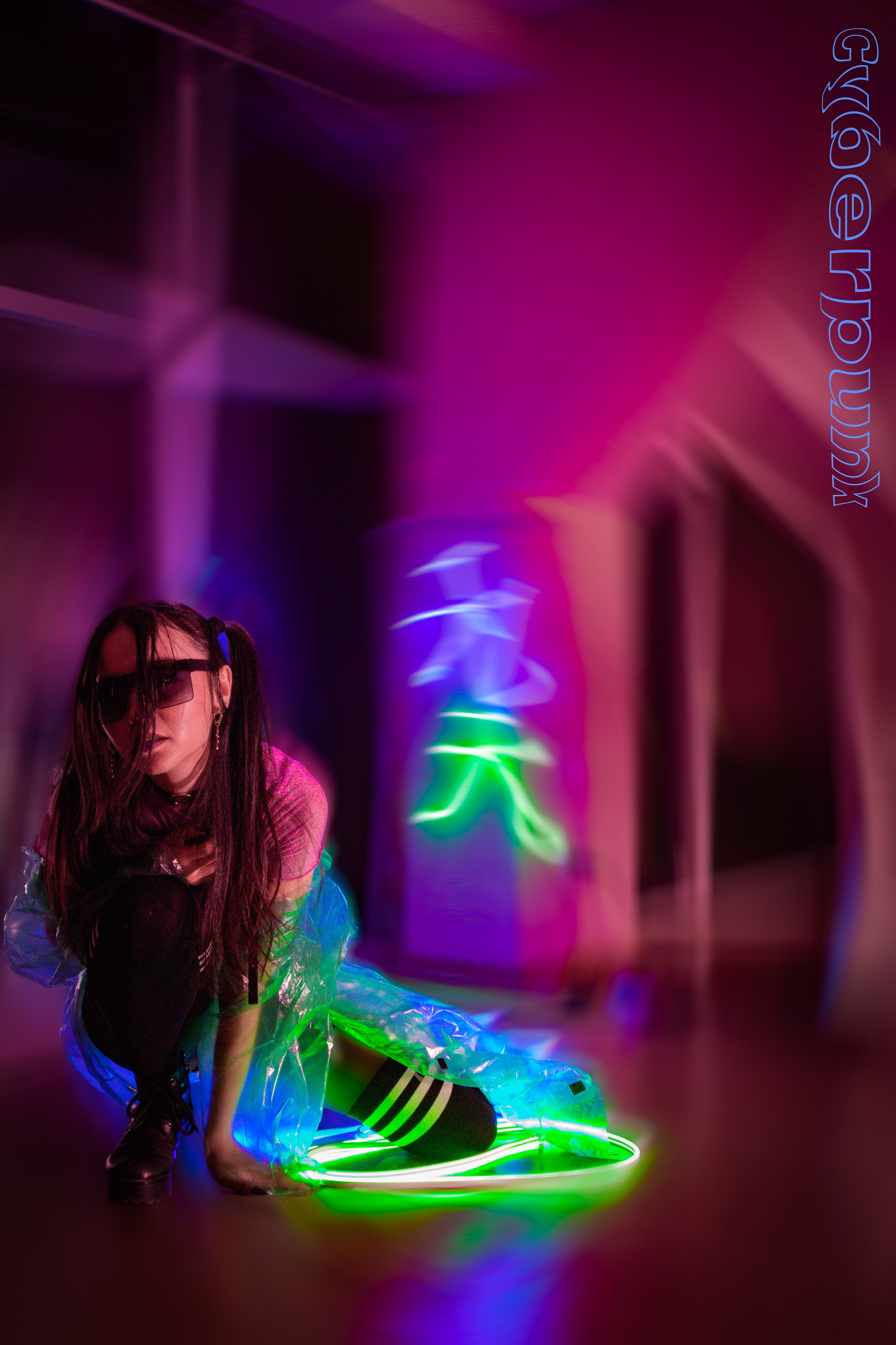 Фотосессия в стиле Киберпанк. Фотограф в Южно-Сахалинске Гусаков Евгений