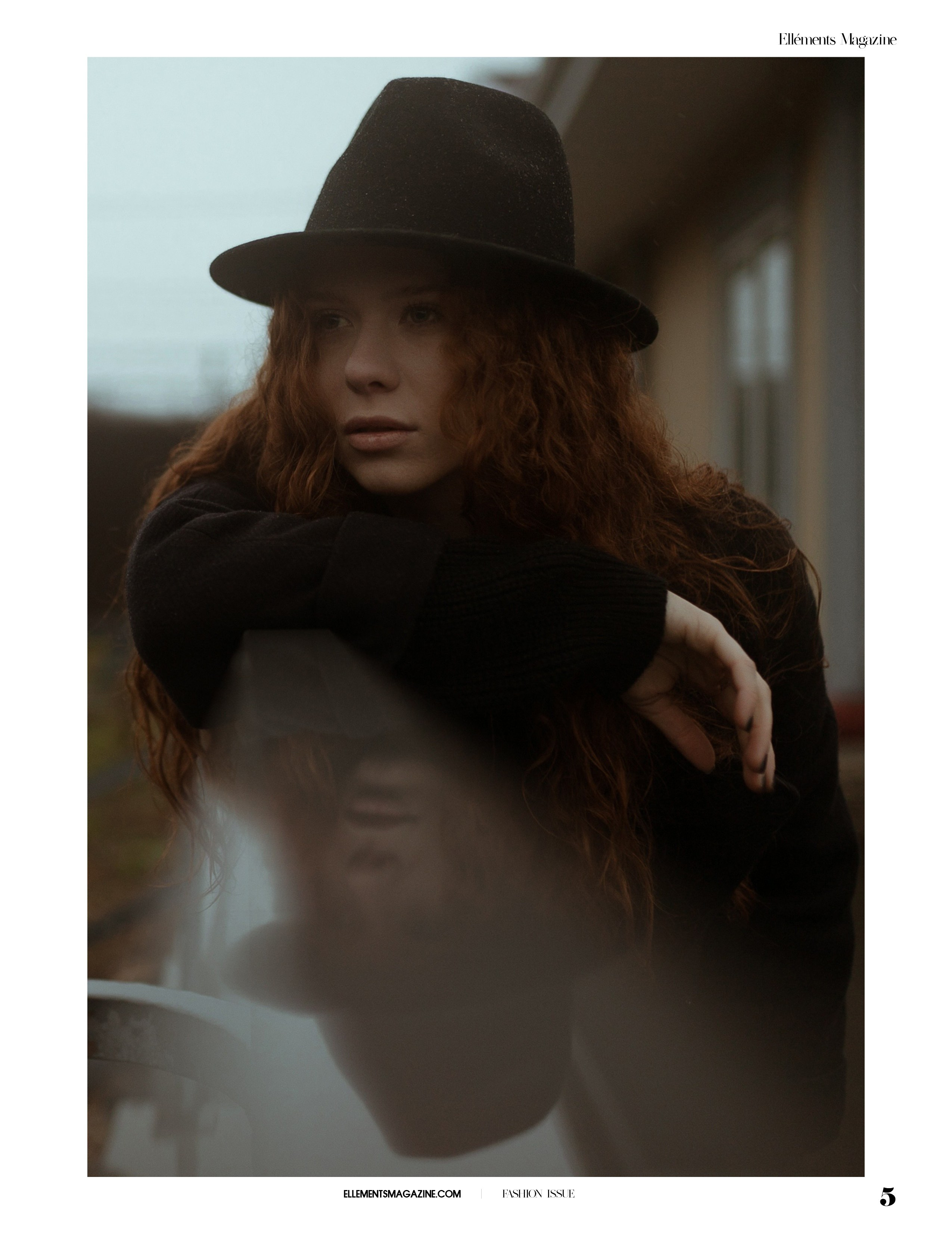 Полина. Шляпа. Дождь. Фотограф в Москве