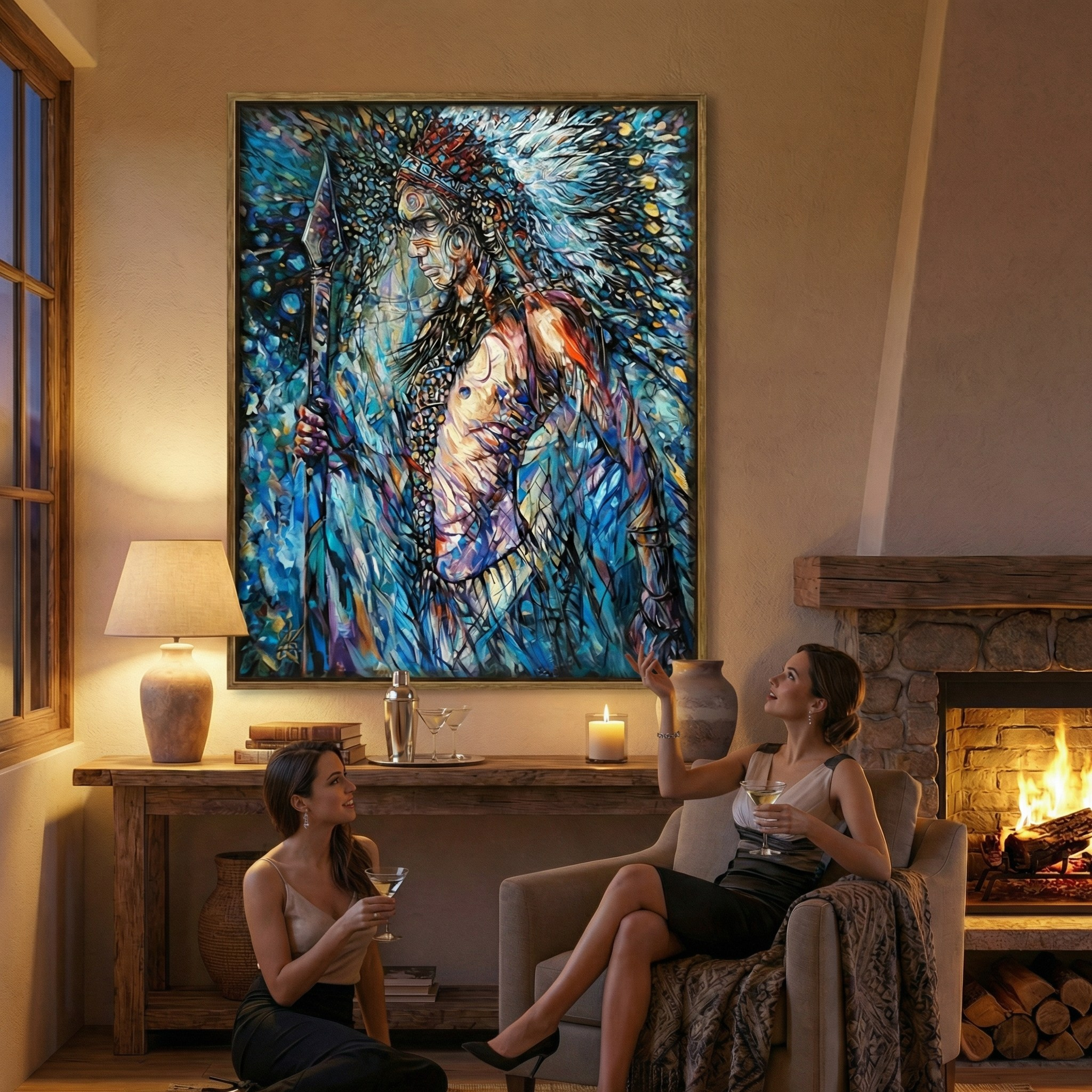 «Демон синего леса». Персональная галерея художника Котикова Виталия