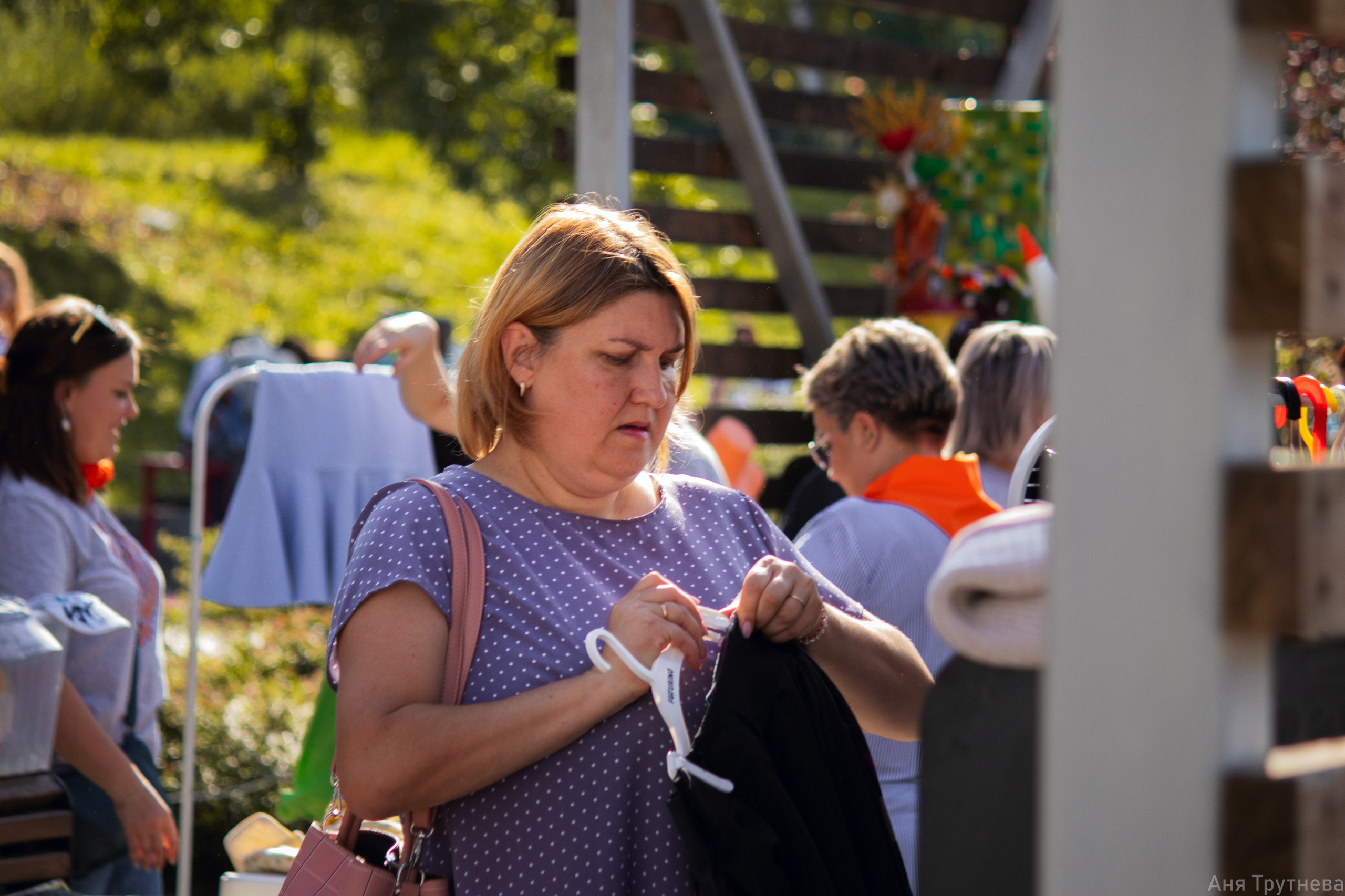 На фестивале КультТорг. Фотограф и видеограф в Бугульме Аня Трутнева