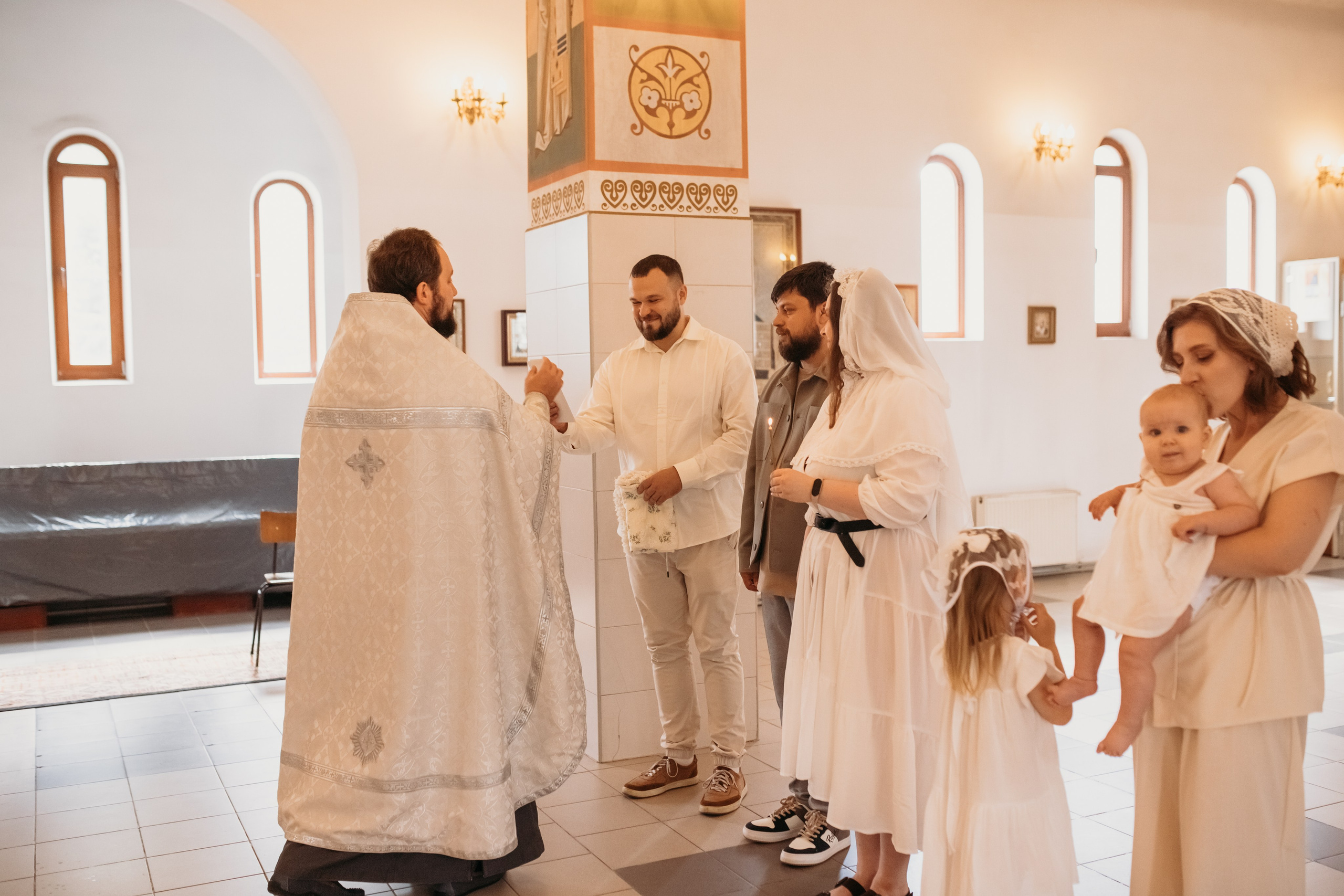 Таинство Крещение. Семейный и детский фотограф Минск, Беларусь
