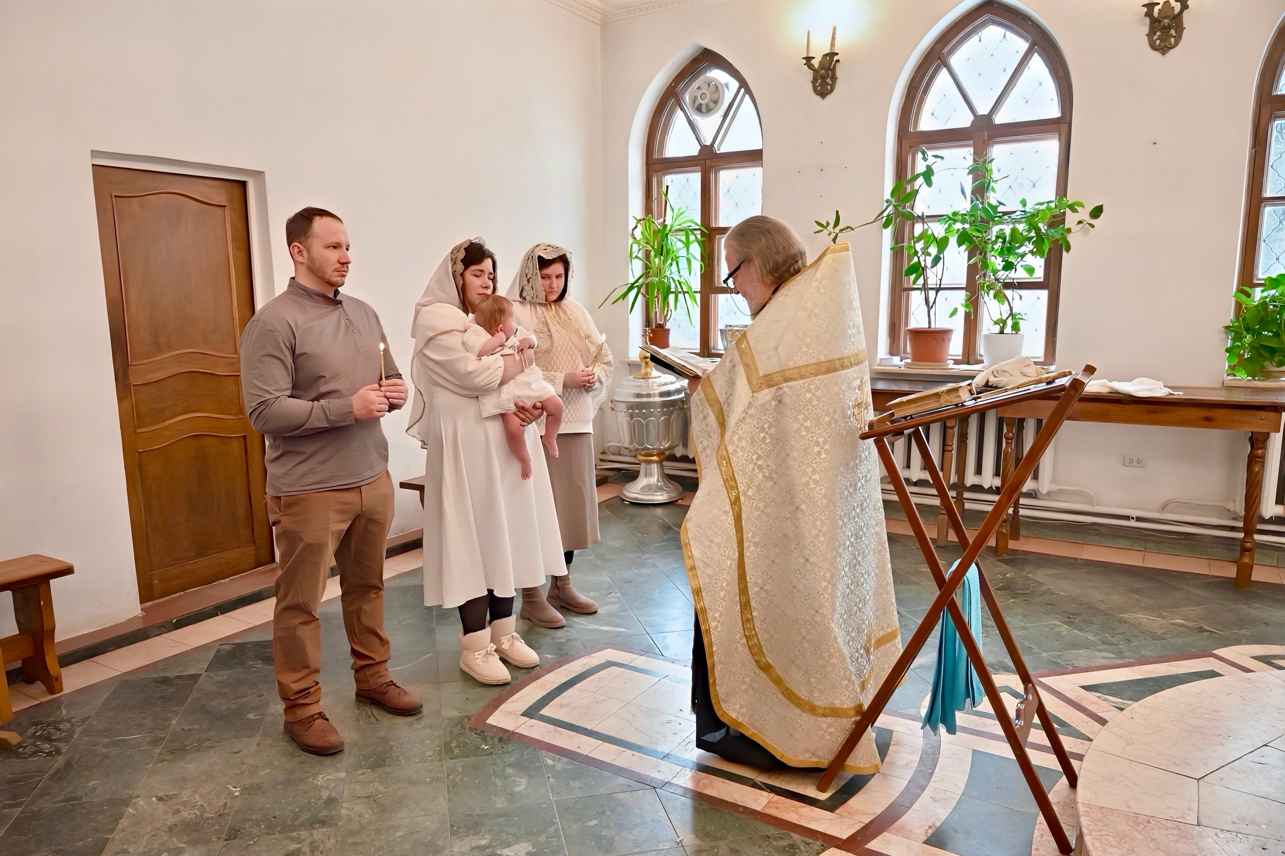 Крещение в Царицыно. Семейный и детский фотограф Москва