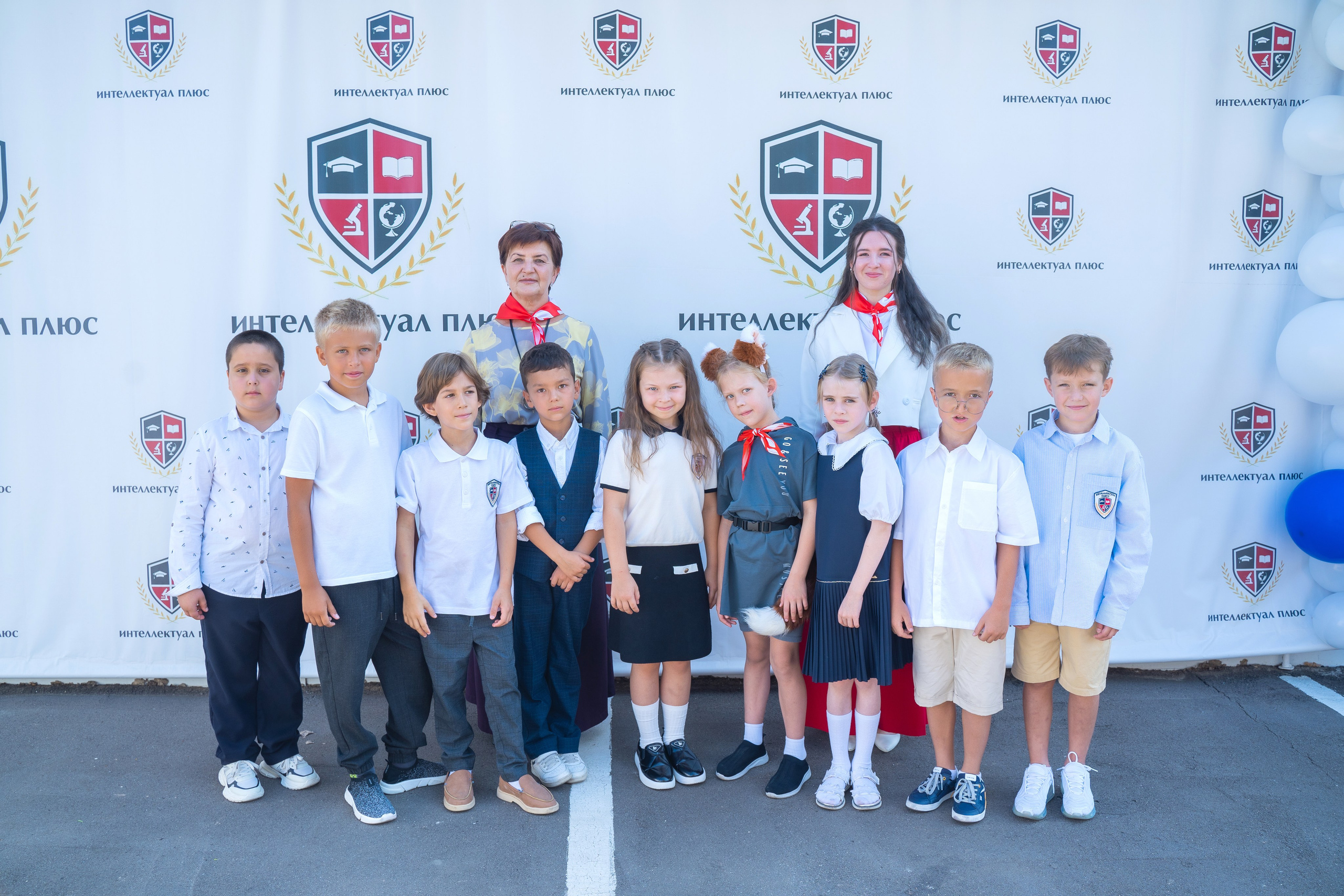 1 сентября в частной школе