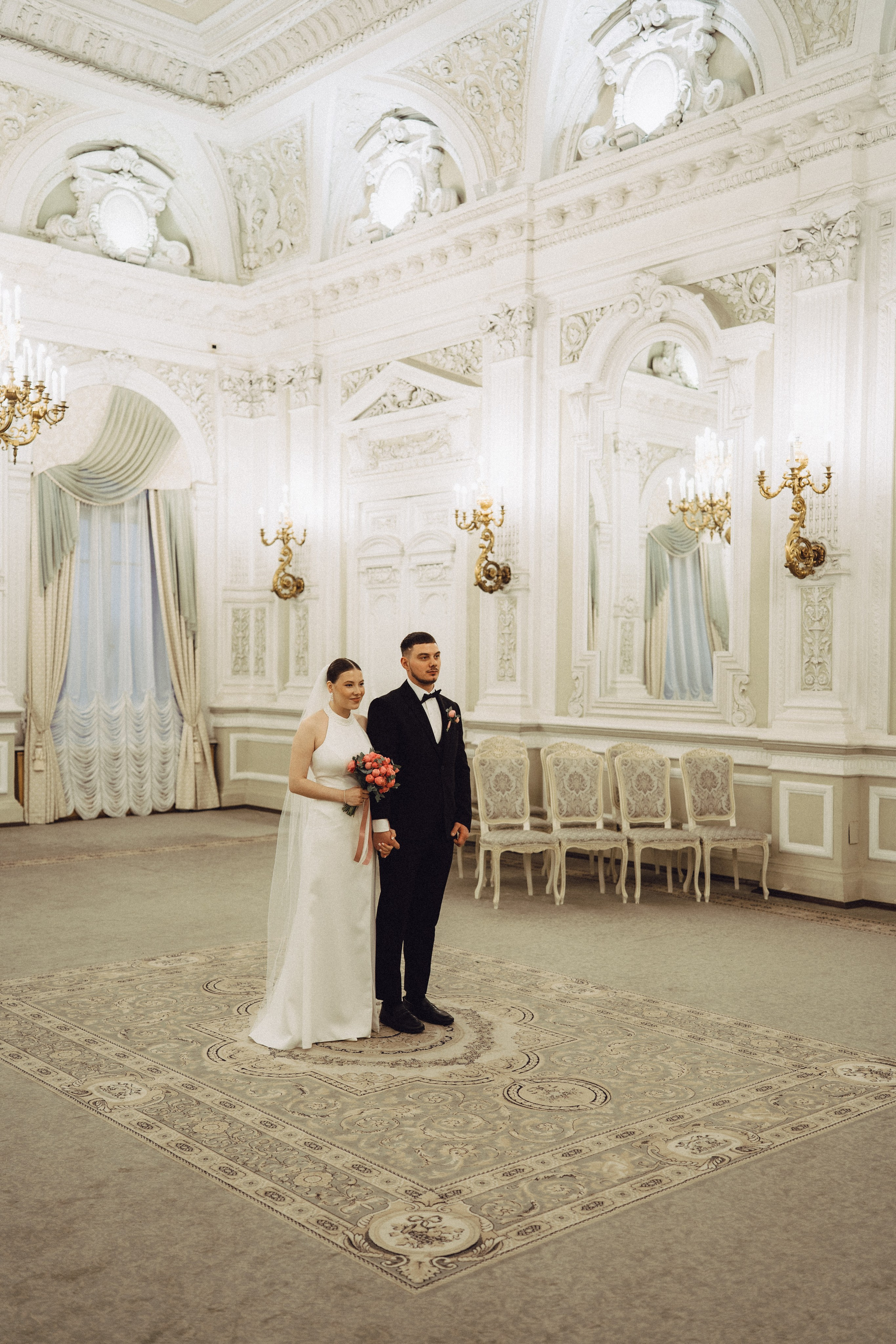 СВАДЕБНАЯ СЬЕМКА В ПЕВОМ ДВОРЦЕ БРАКОСОЧЕТАНИЯ. Профессиональный фотограф, Санкт-Петербург — Виктория Богомолова