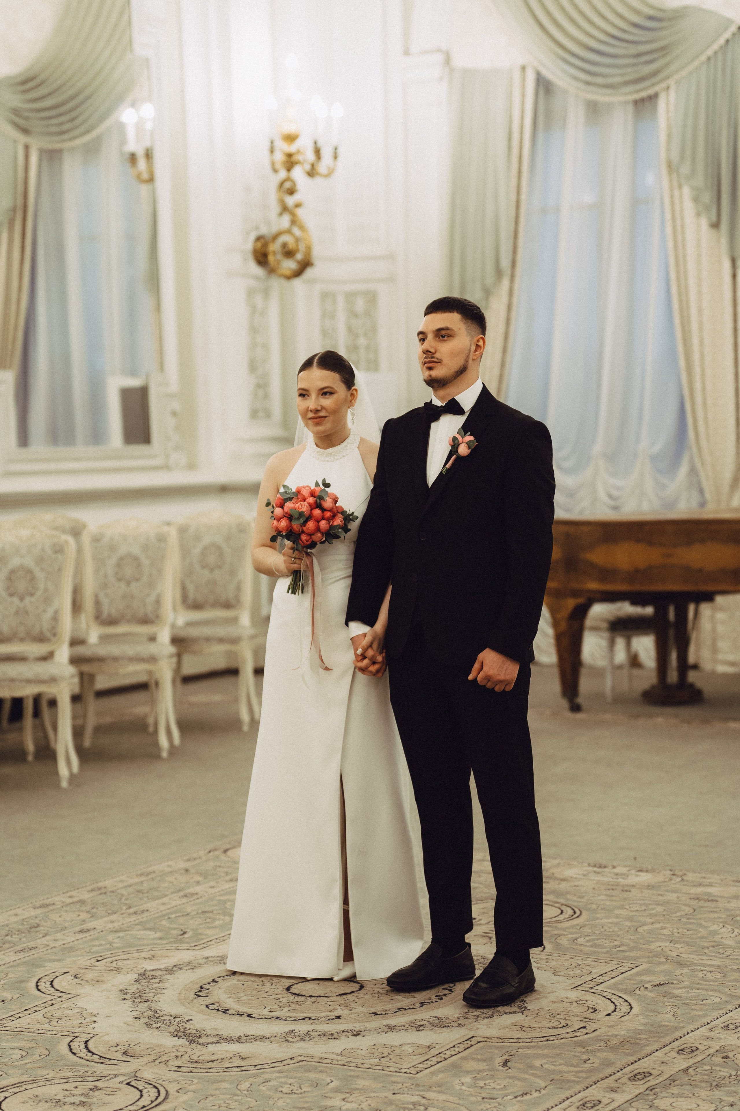 СВАДЕБНАЯ СЬЕМКА В ПЕВОМ ДВОРЦЕ БРАКОСОЧЕТАНИЯ. Профессиональный фотограф, Санкт-Петербург — Виктория Богомолова