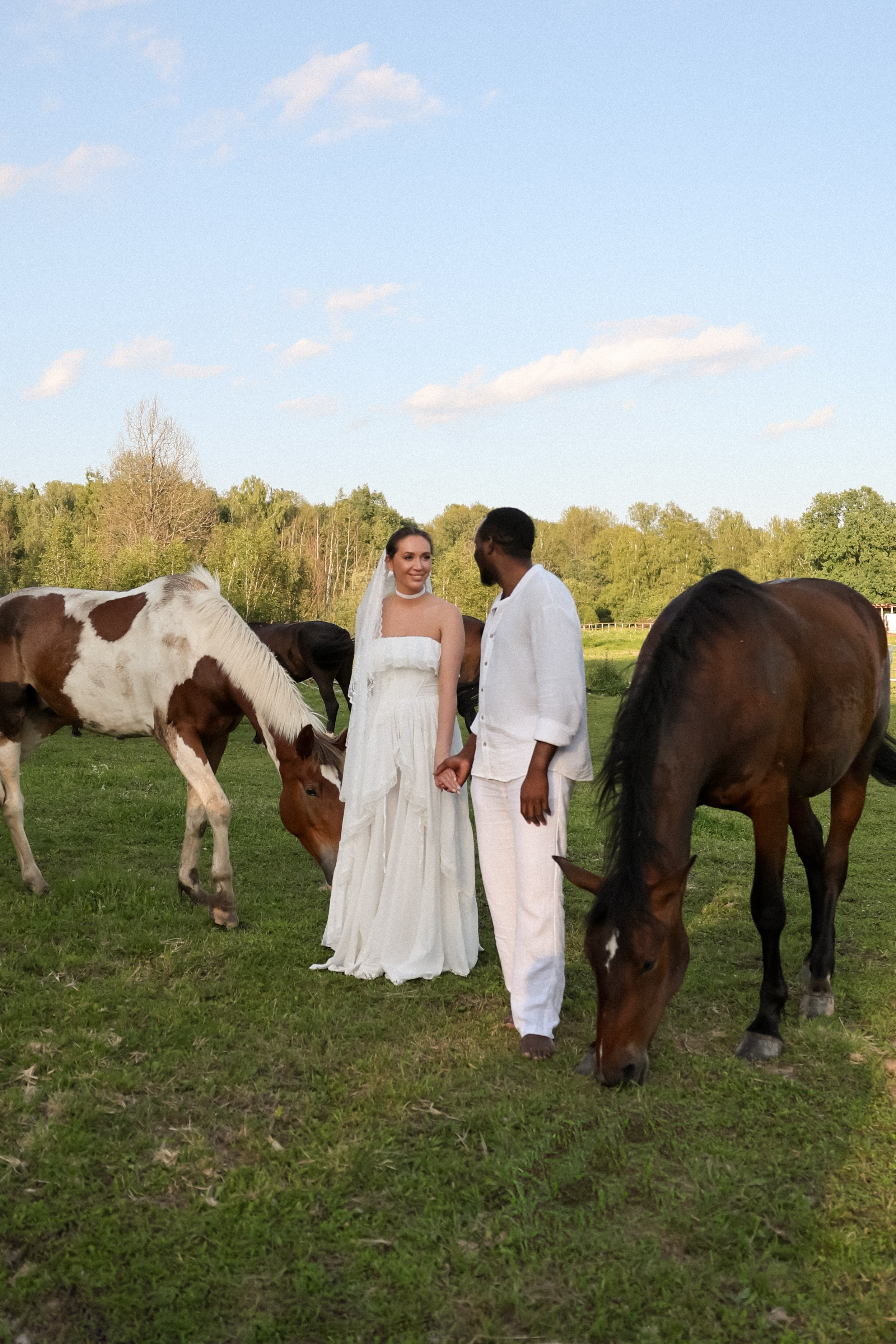 Кристафле и Олеся. Свадебный, репортажный, фотограф Москва и Московская область