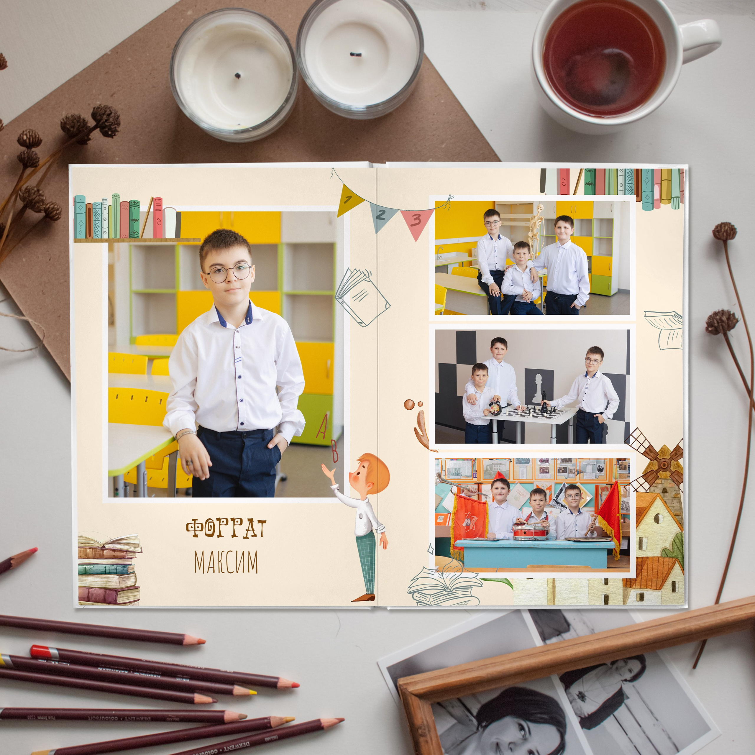 Альбом STANDART 2700. Свадебный, семейный фотограф. Выпускные альбомы в Коченёво / Новосибирск. Наталья Байкуш