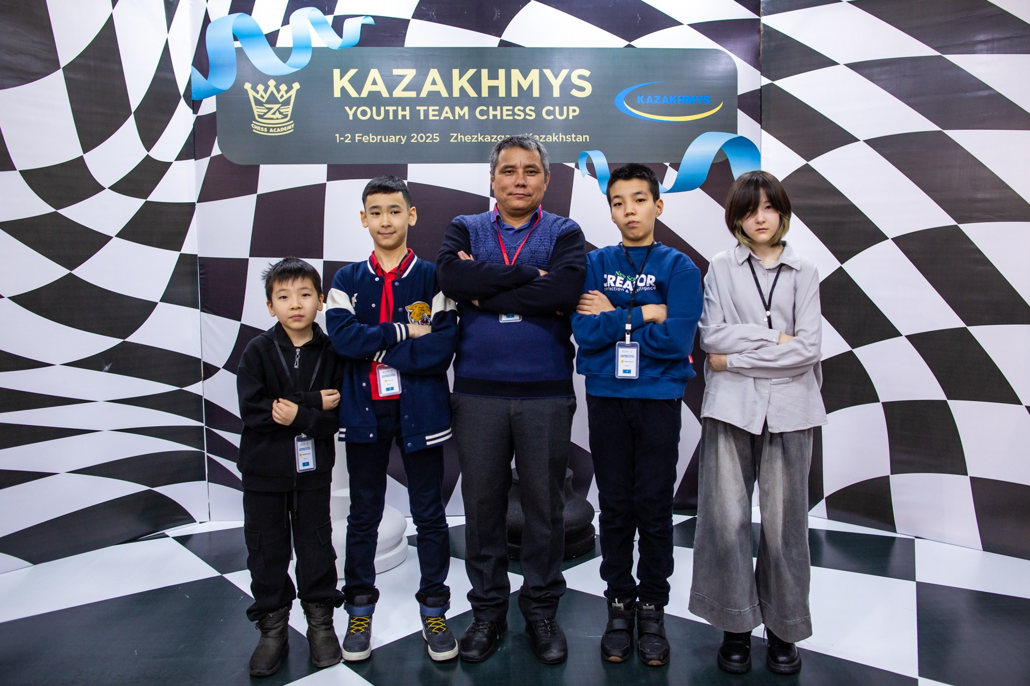 2025.02.02 KAZAKHMYS Youth Team Chess CUP 2025 — Day2_Teams. Фотограф Анна Штурман (репортажная съёмка любых событий и мероприятий) Anna Shtourman photographer