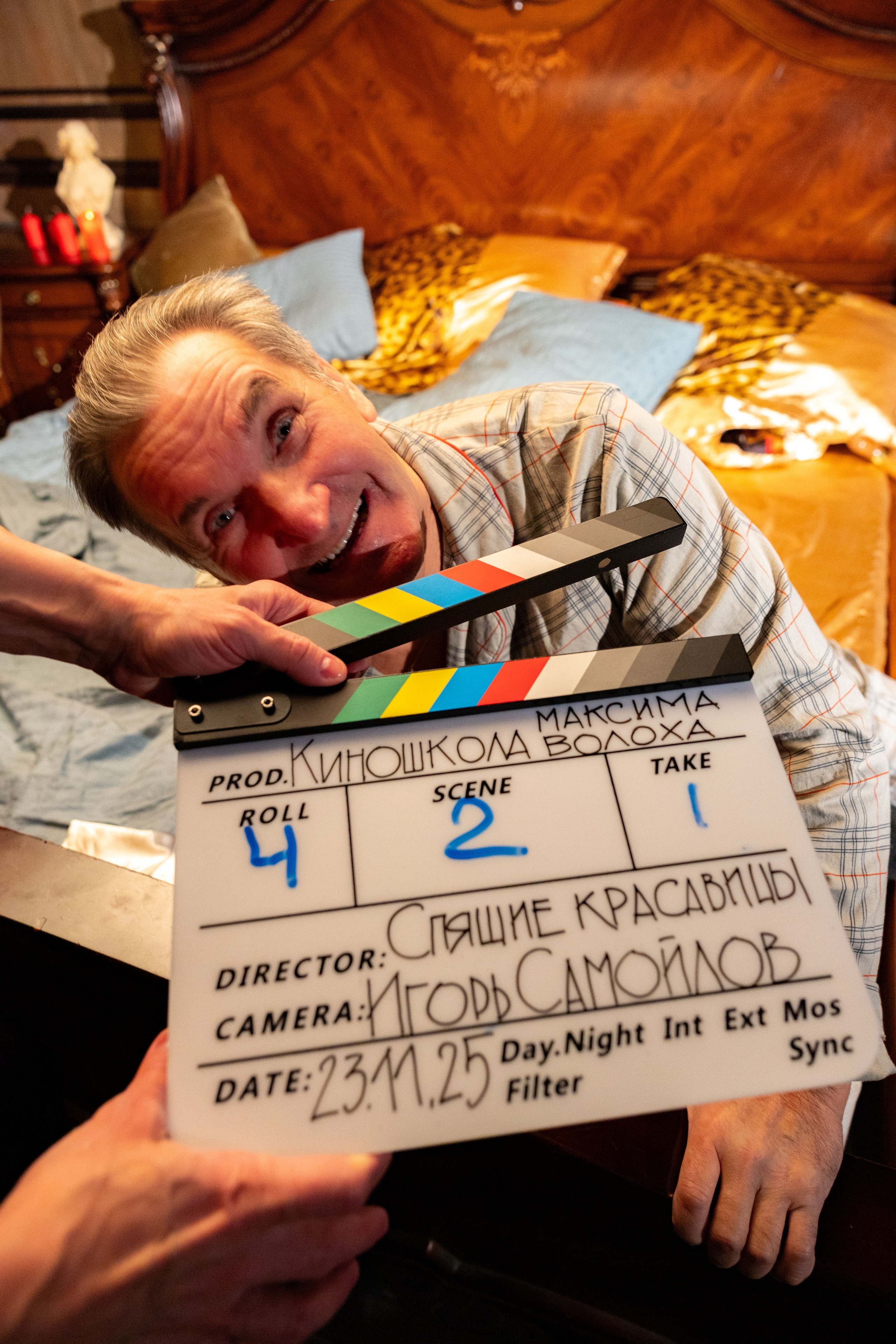 Киносъемки «Спящие красавицы». Фотограф/видеограф в Санкт-Петербурге Динара Гольдина