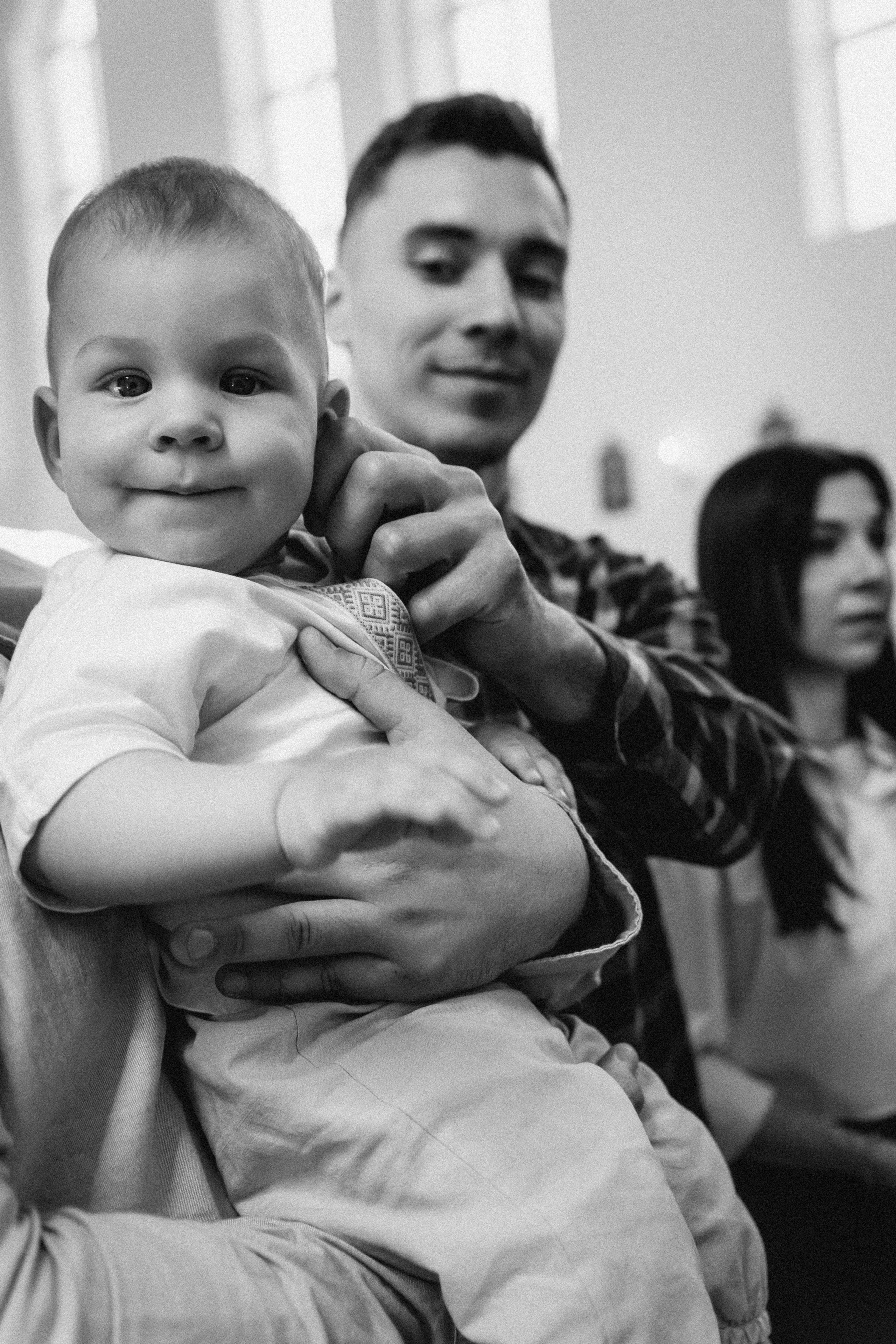 Крещение Назара. Семейный фотограф Минск Усова Ольга