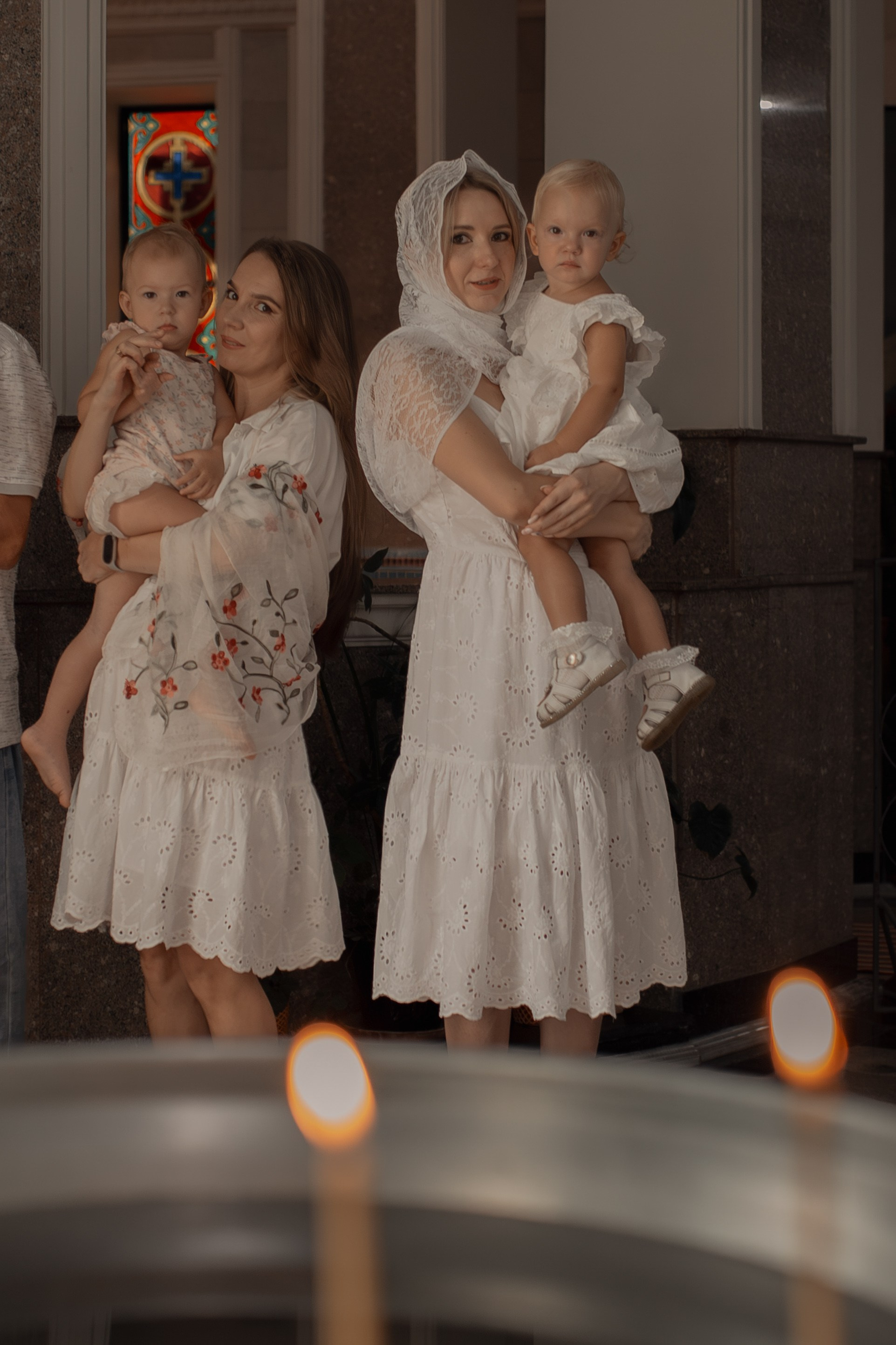 Крещение Алисы и Ксении. Фотограф на Крещение и Венчание в Ташкенте