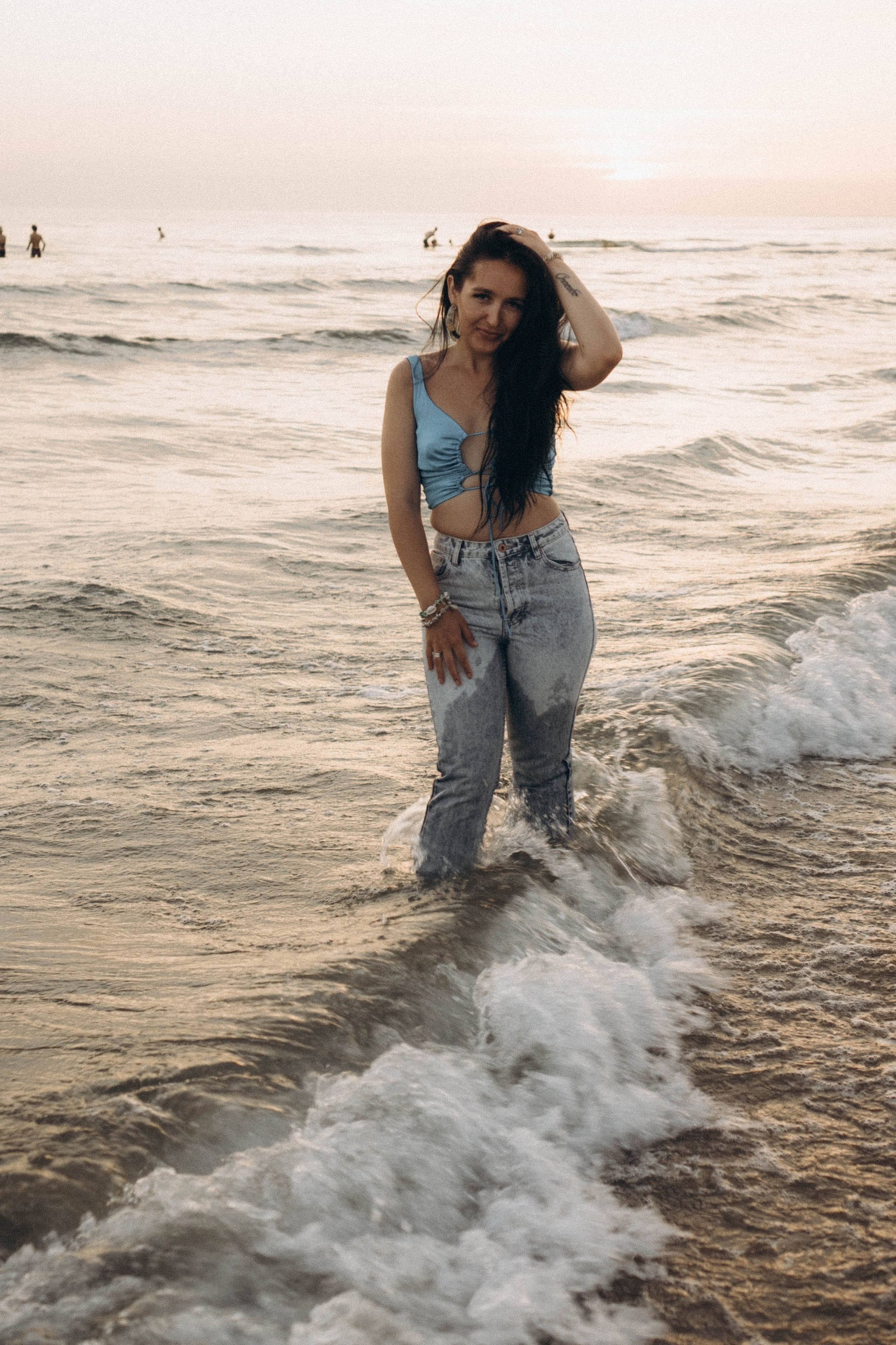 Июльский вечер на берегу черного моря. Профессиональный фотограф, Санкт-Петербург — Виктория Богомолова