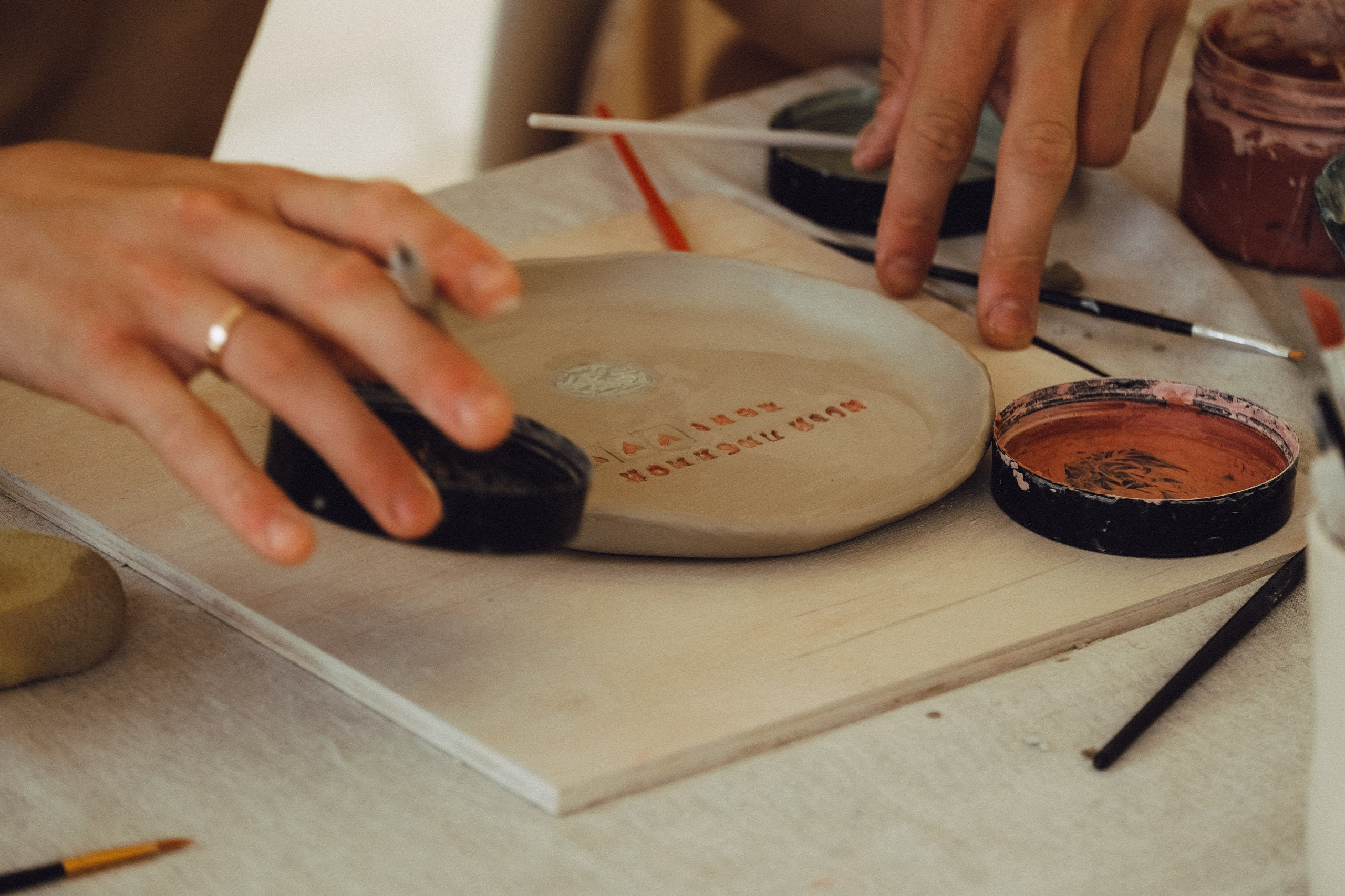 Любовь в студии лепки. Профессиональный фотограф, Санкт-Петербург — Виктория Богомолова