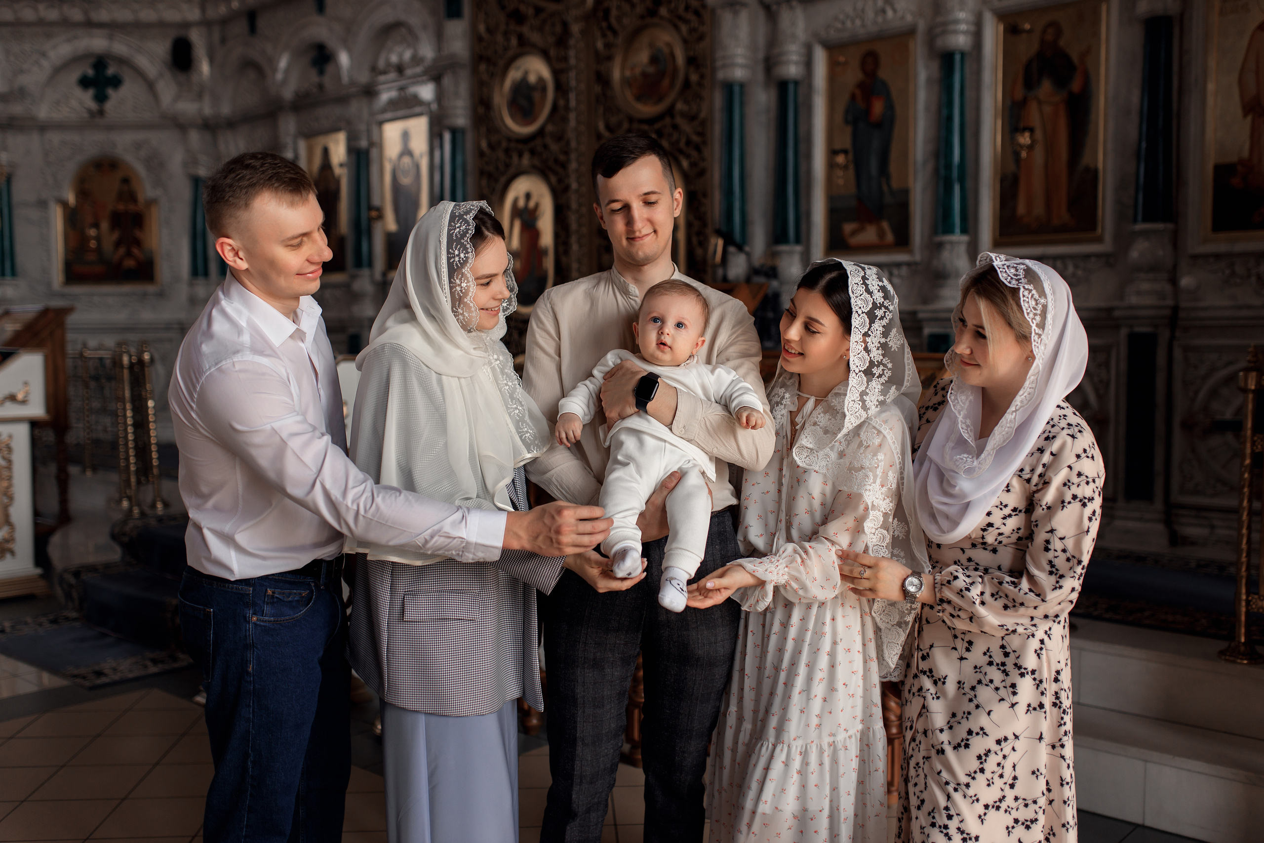 Таинство Крещения. Семейный фотограф Россошь Алла Ктеянц