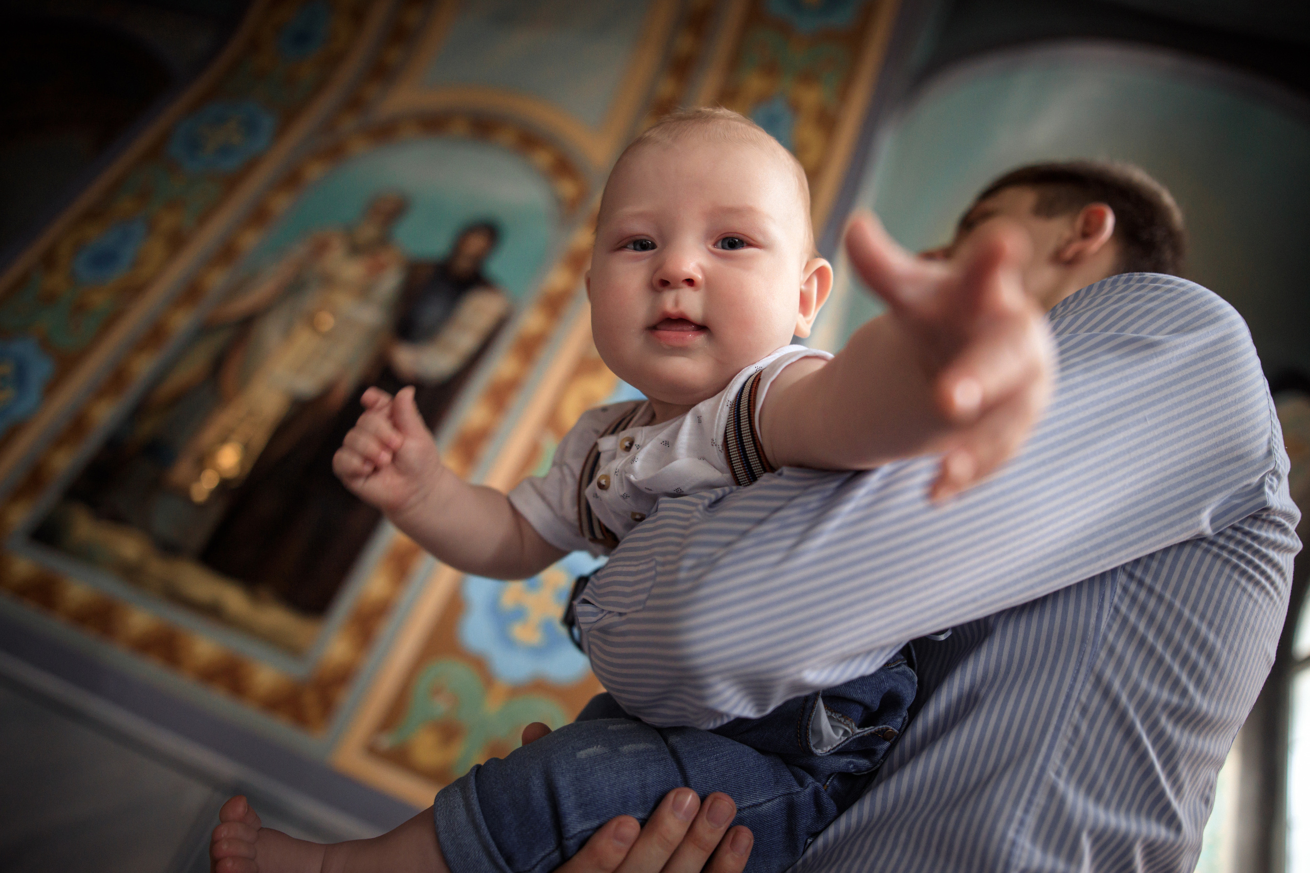 Таинство Крещения. Семейный фотограф Россошь Алла Ктеянц