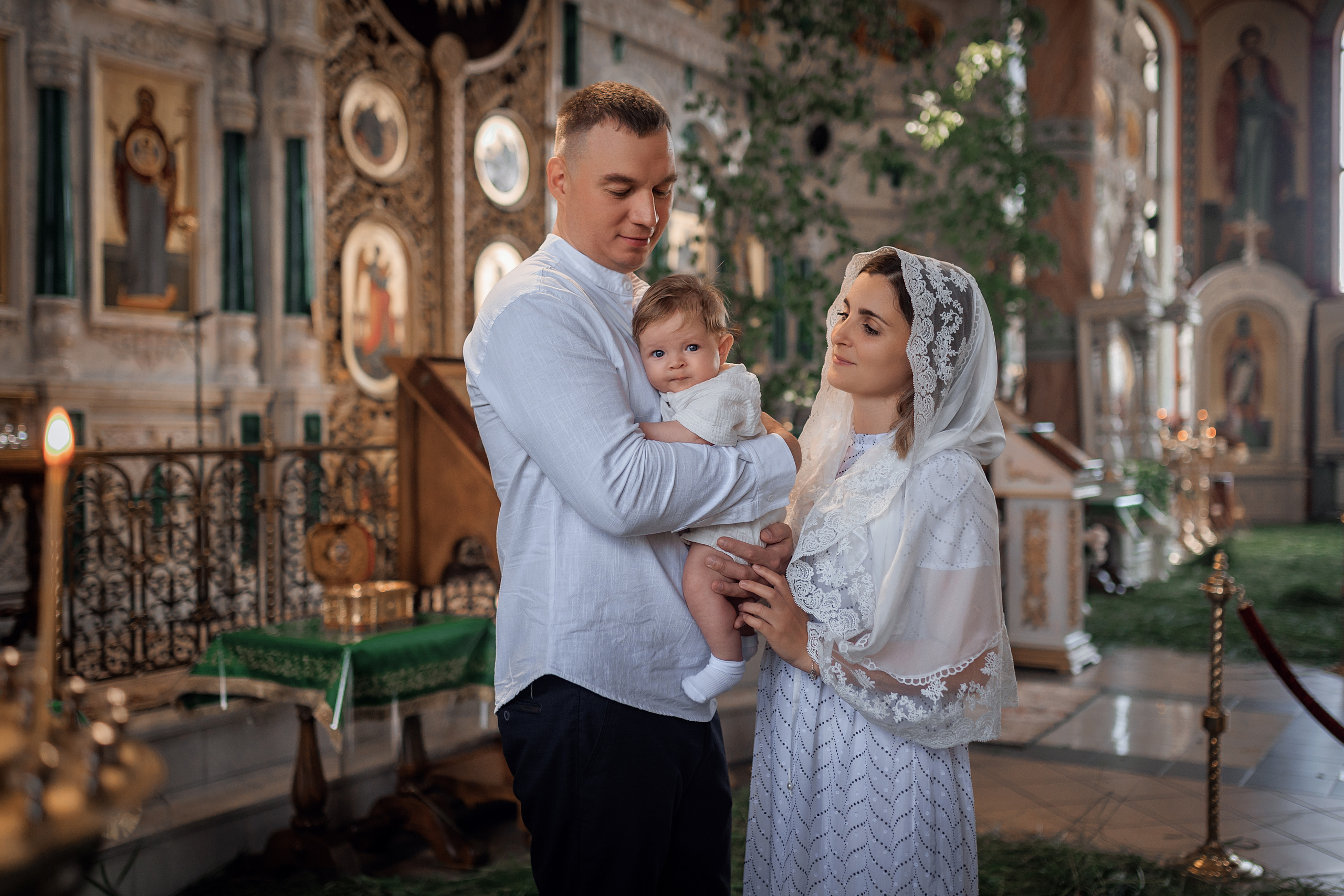 Таинство Крещения. Семейный фотограф Россошь Алла Ктеянц