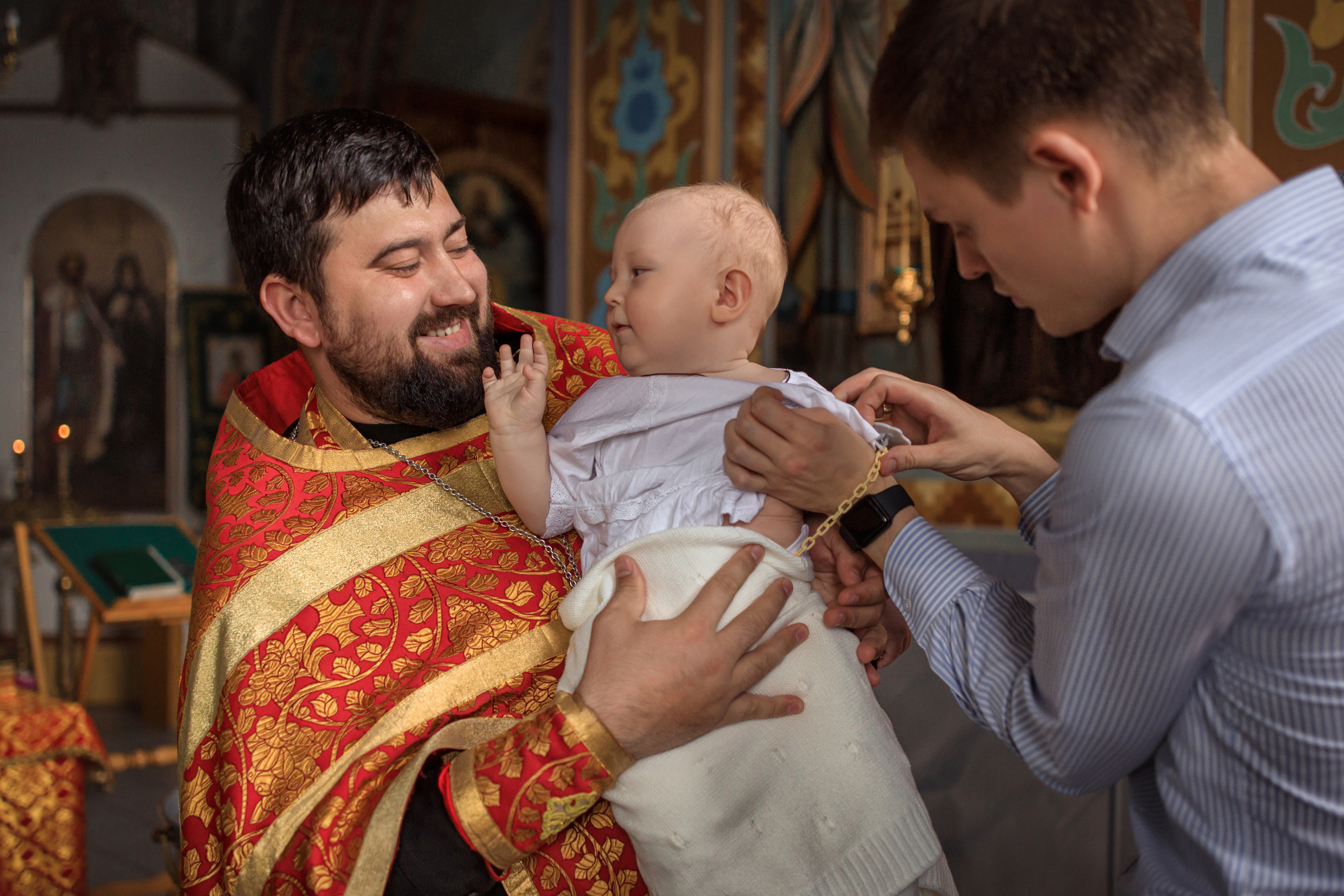 Таинство Крещения. Семейный фотограф Россошь Алла Ктеянц