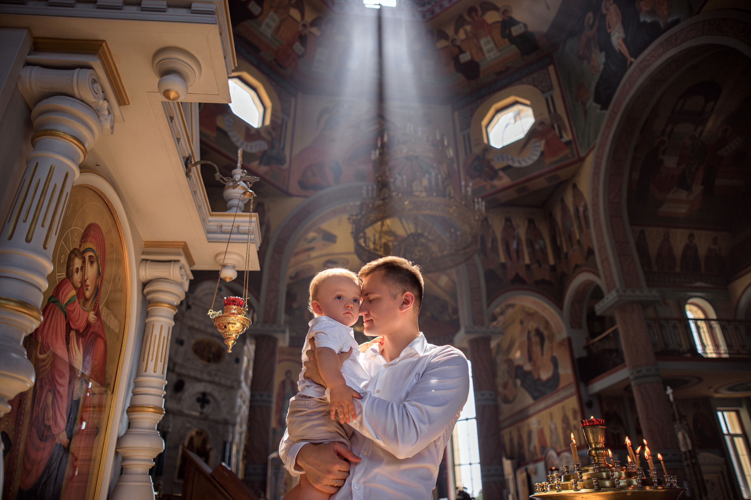 Таинство Крещения. Семейный фотограф Россошь Алла Ктеянц