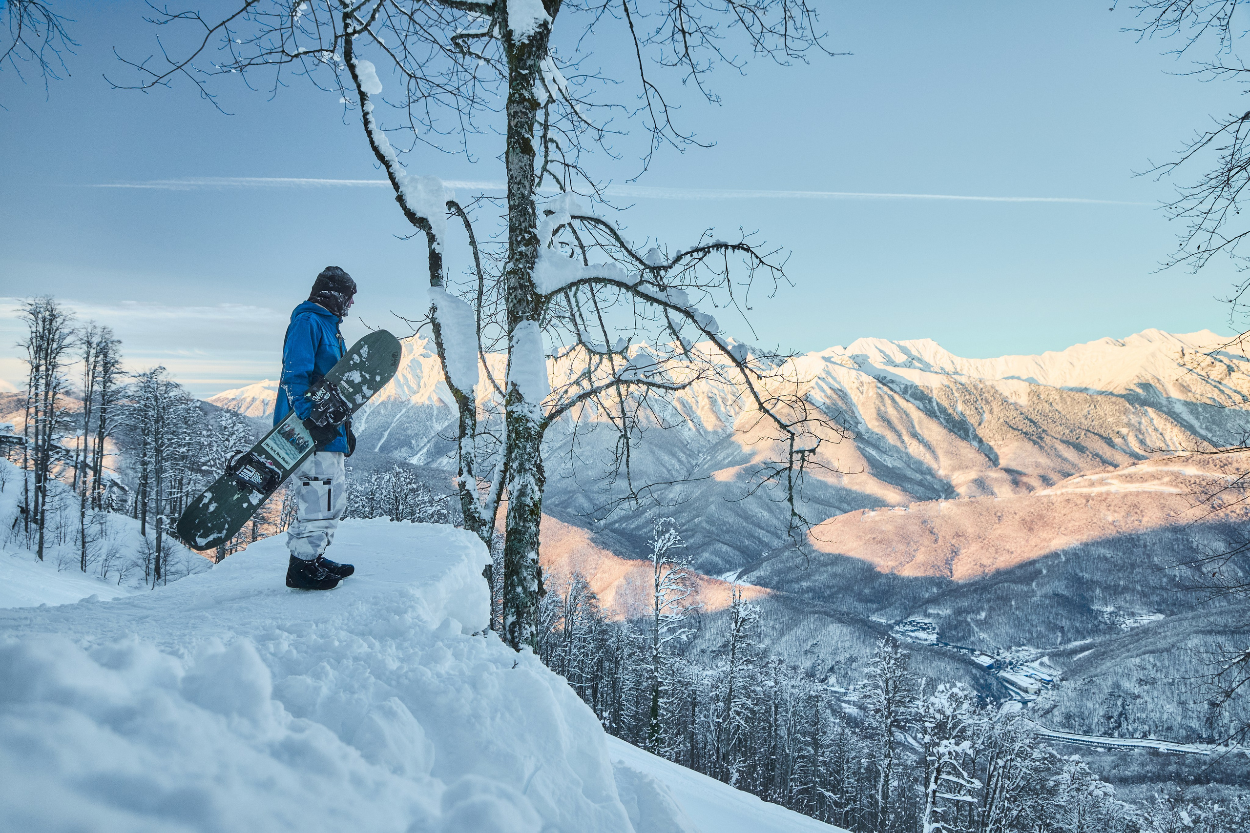 Сьемка на споте в красной поляне