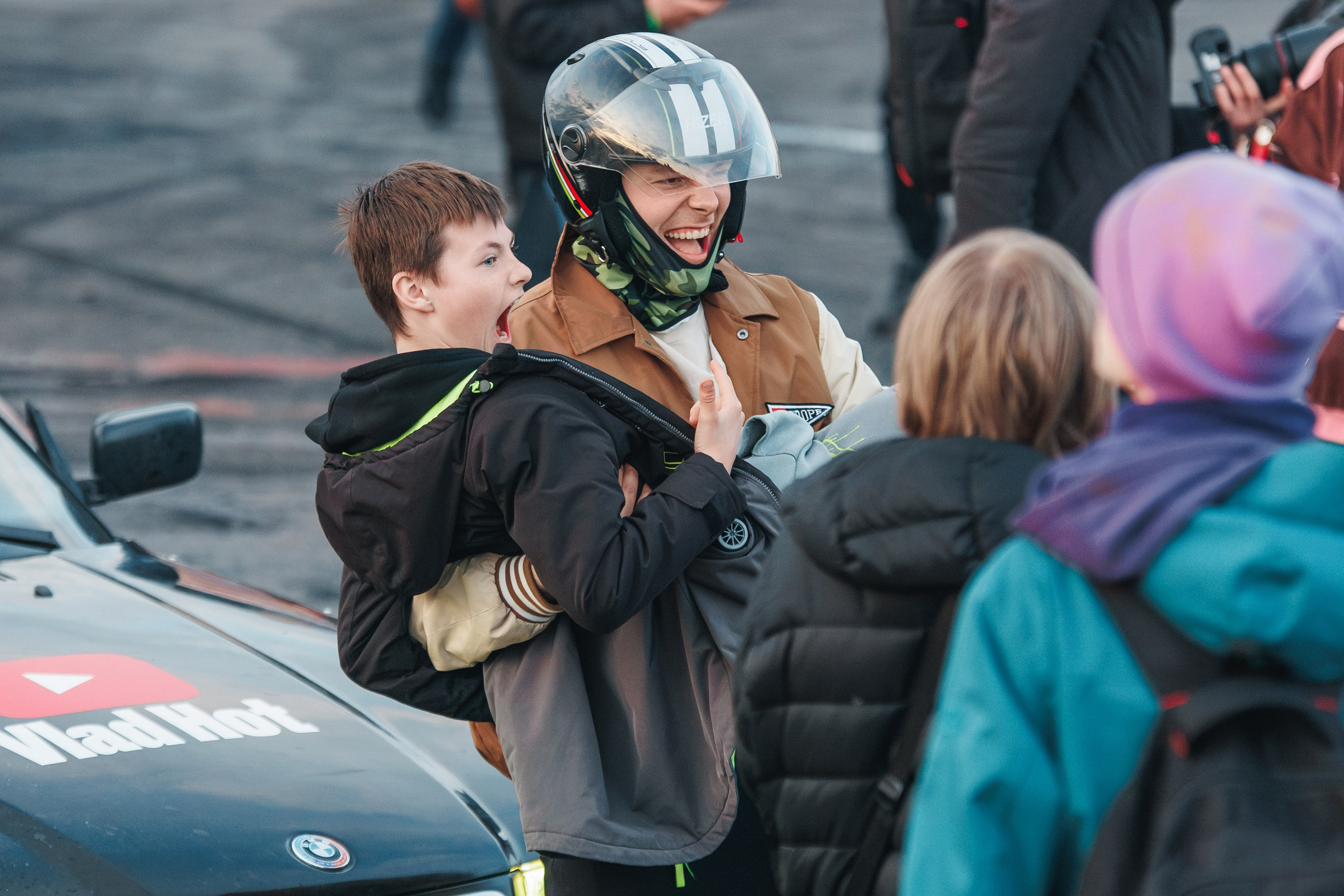 Выставка и дрифт машин. Репортажный фотограф. Москва. Алина Ланская