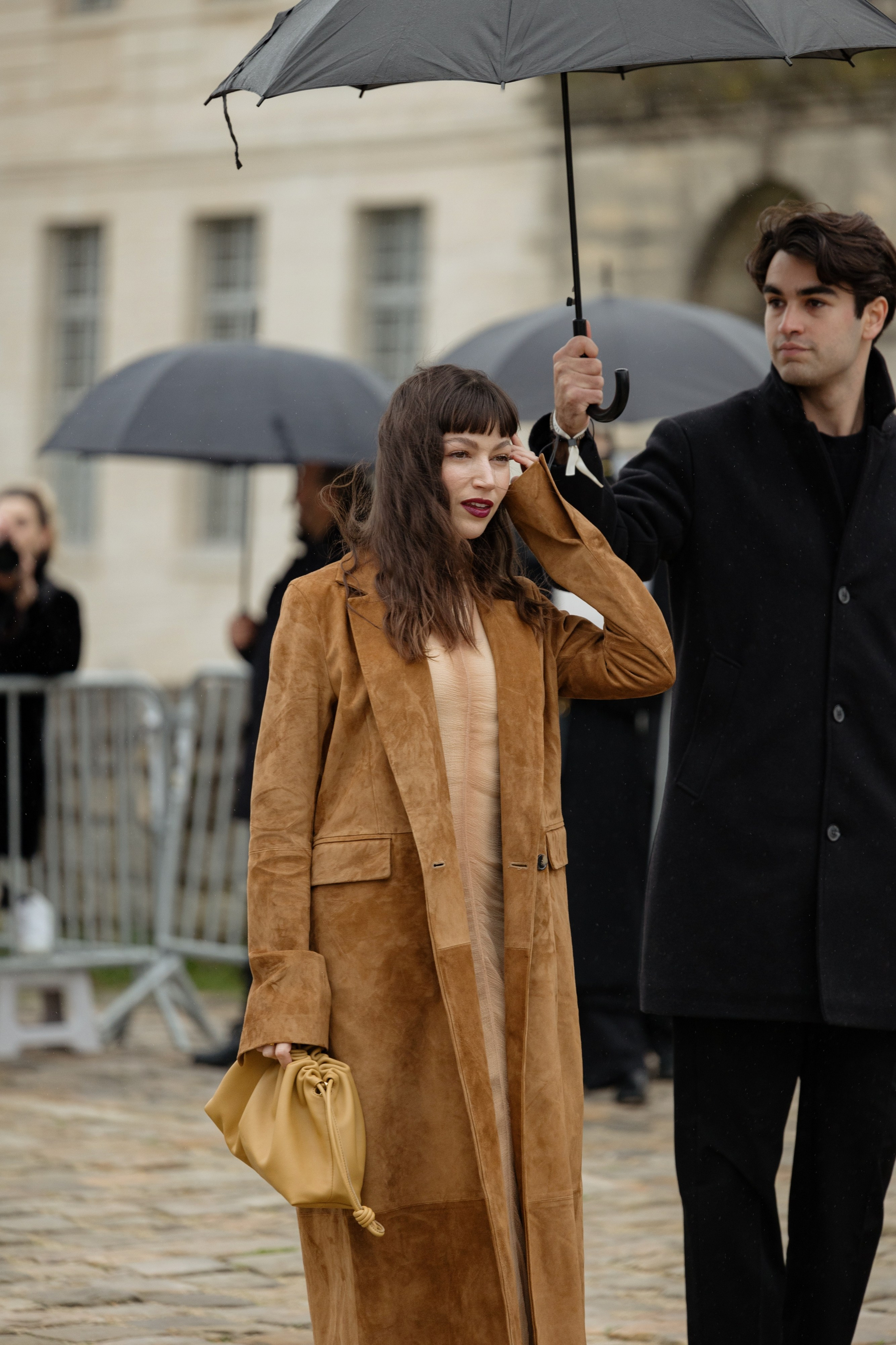 LOEWE PFW WOMENSWEAR FALL-WINTER 24/25. Photographer in Milan Ivan Goncharov