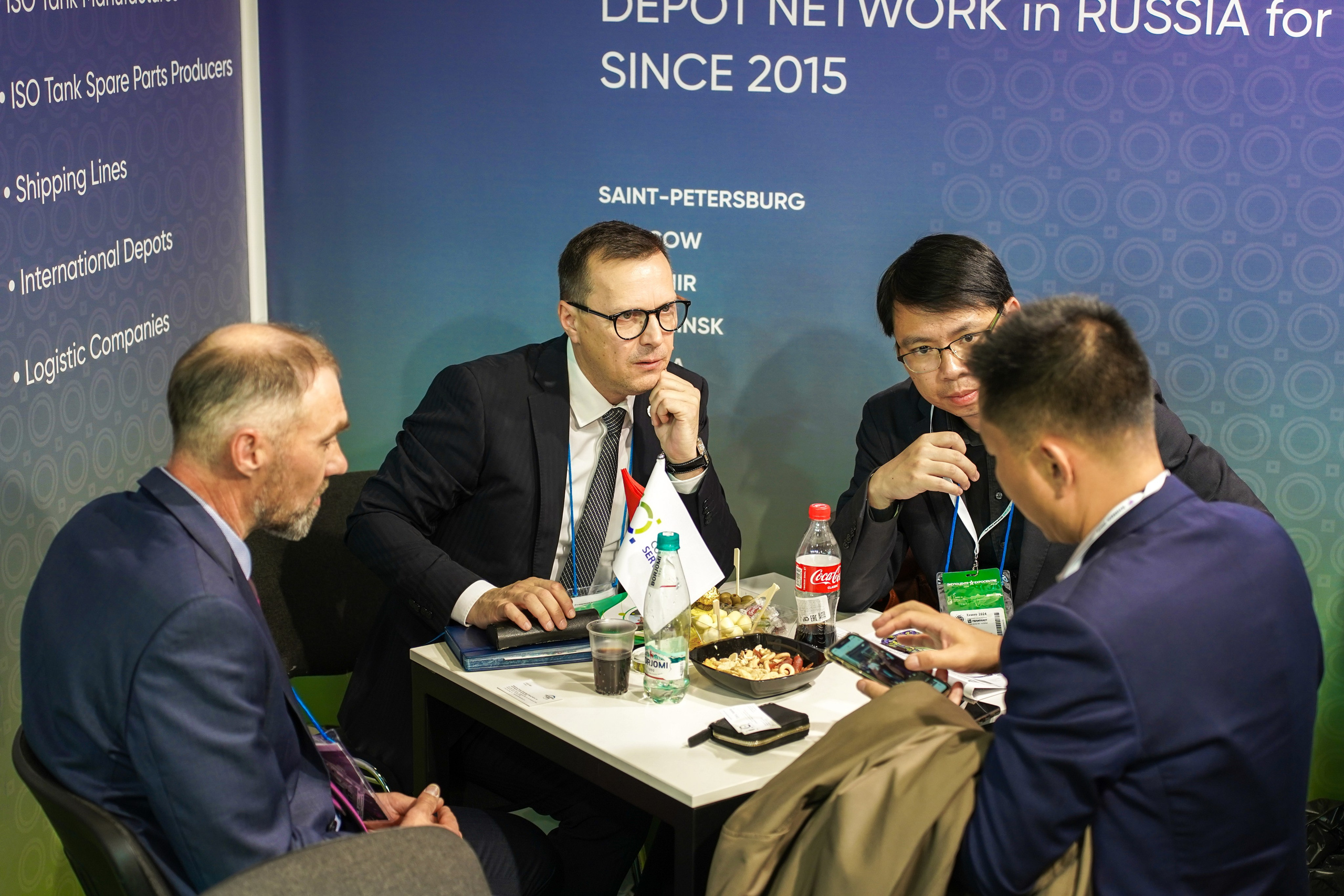 TANK CONTAINER SERVICE на выставке ХИМИЯ-2024. Фотограф b2b на выставки, конференции, форумы в Москве