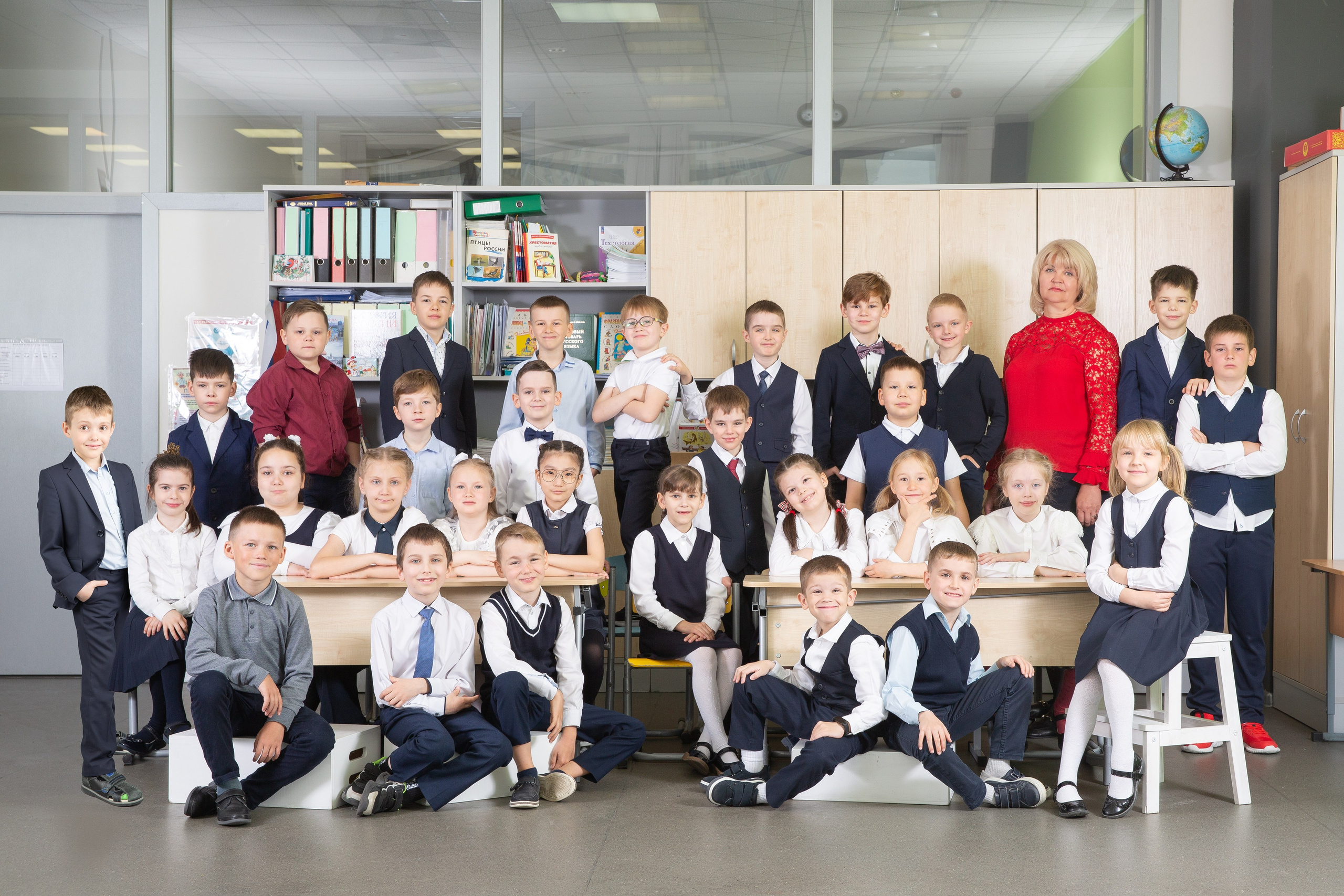 Общее фото в школе. Фотограф Дарья Нагайцева