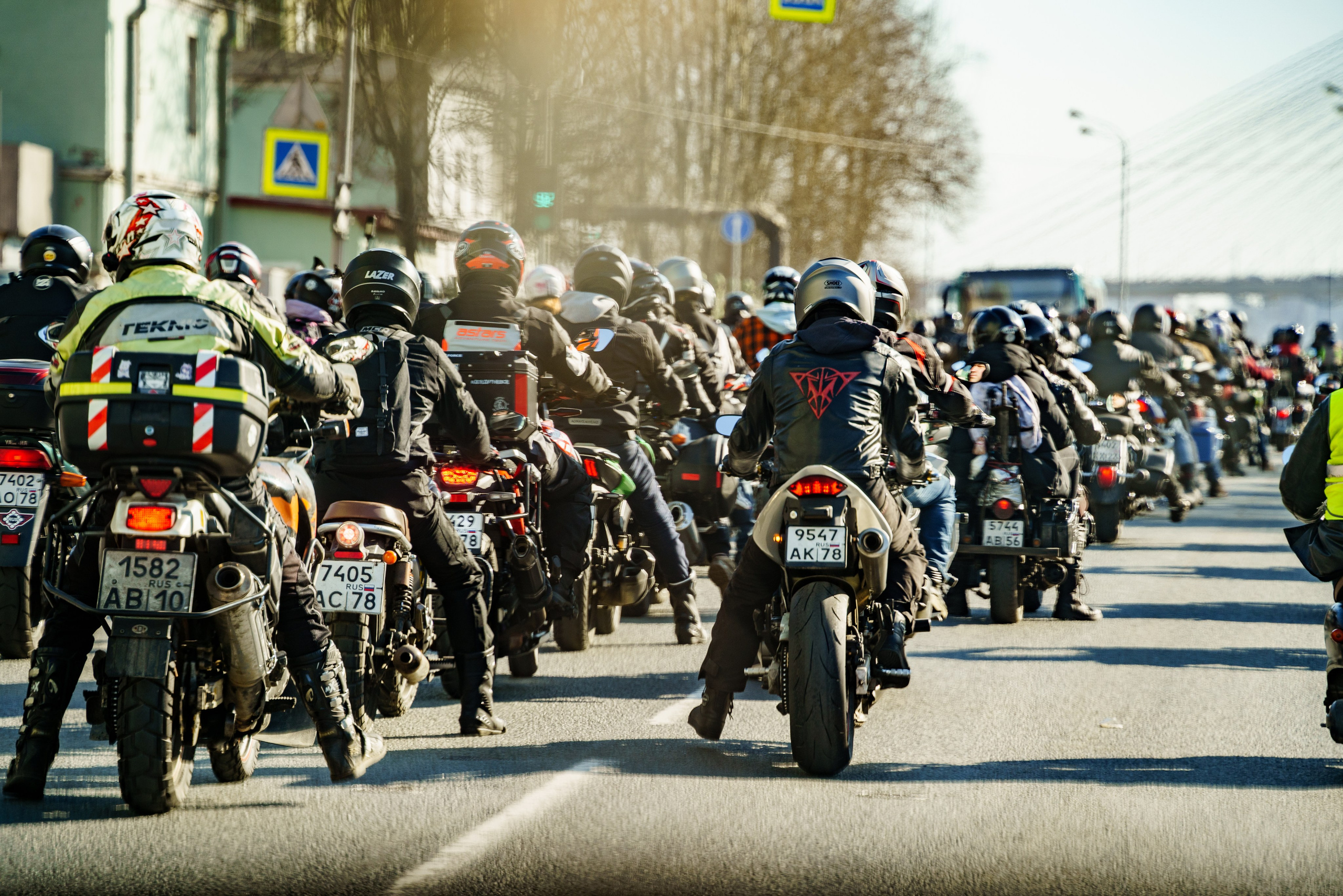 Прохват мотоклуба Norman Riders ч.1. Концертный и репортажный фотограф в Санкт-Петербурге Слава Пахомов