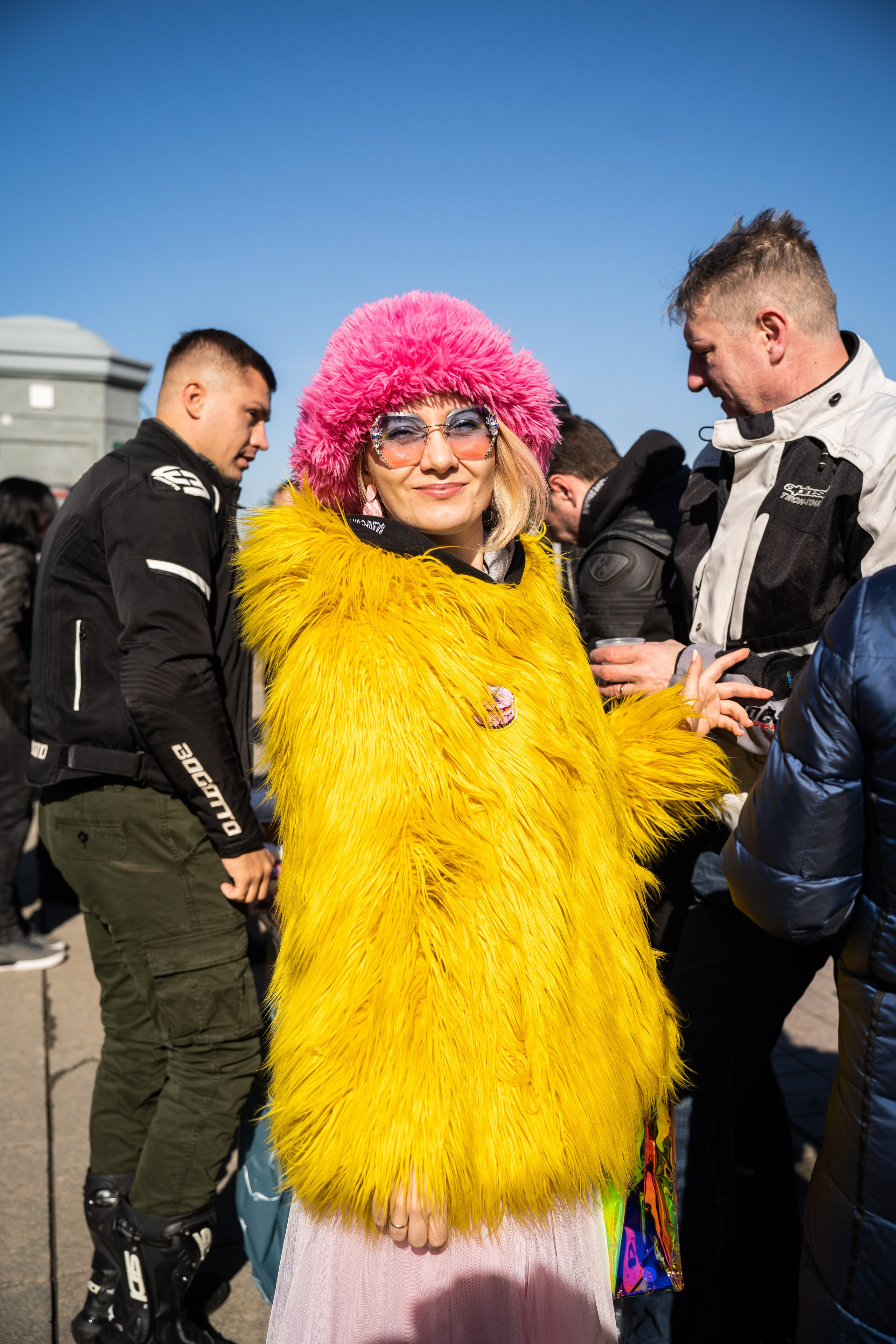 Весенний прохват мотоклуба Normans Riders MC. Концертный и репортажный фотограф в Санкт-Петербурге Слава Пахомов
