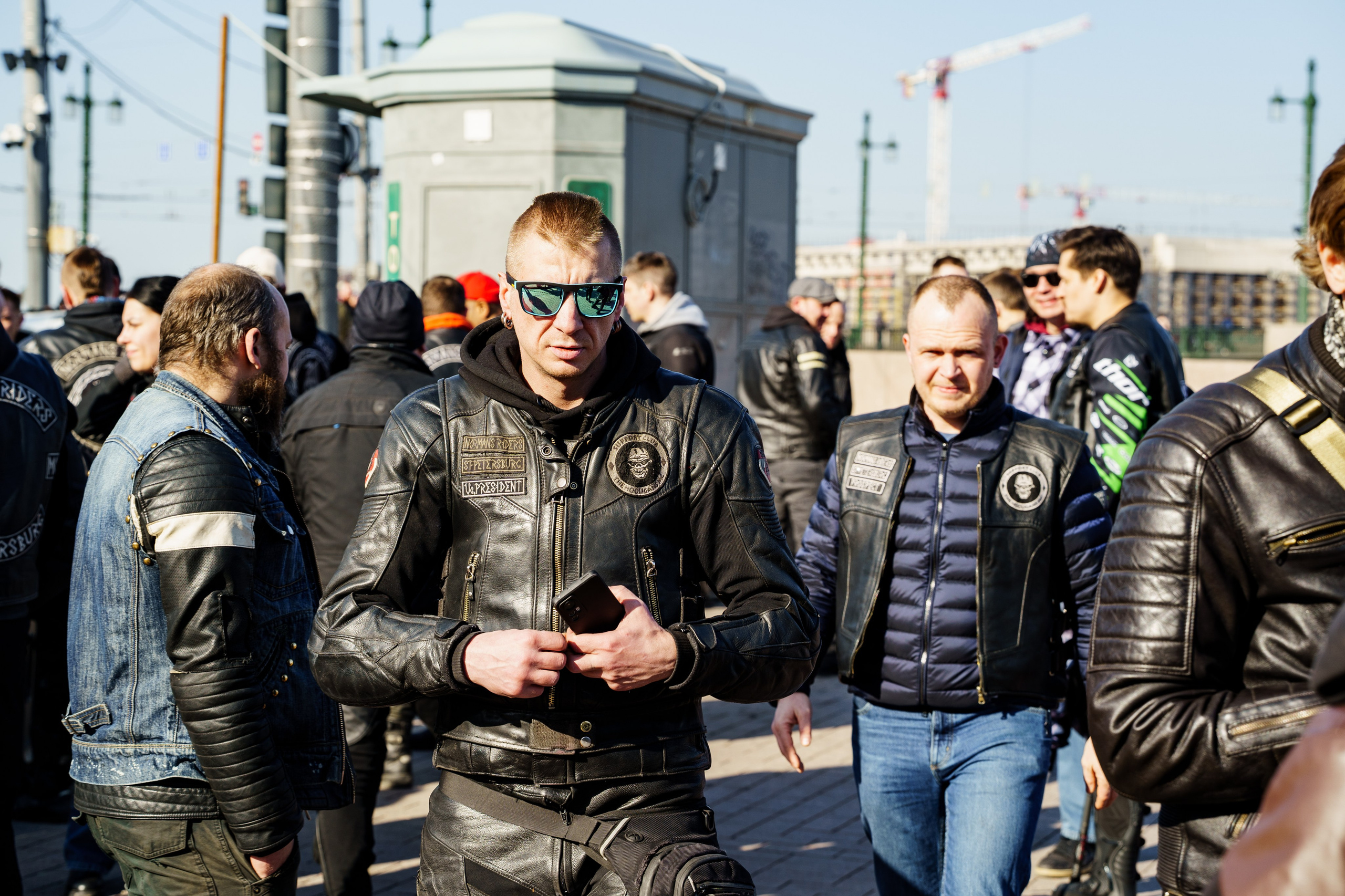 Прохват мотоклуба Norman Riders ч.1. Концертный и репортажный фотограф в Санкт-Петербурге Слава Пахомов