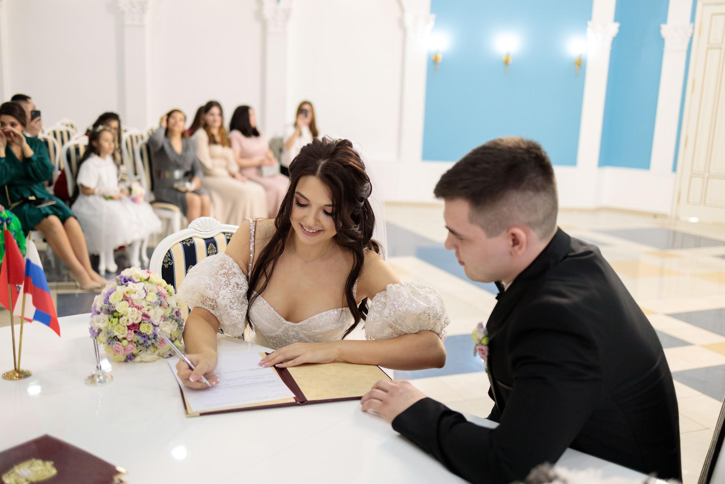 Хусейн и Кристина. Роспись и камерный ужин. Организация и координация свадебных и семейных торжеств