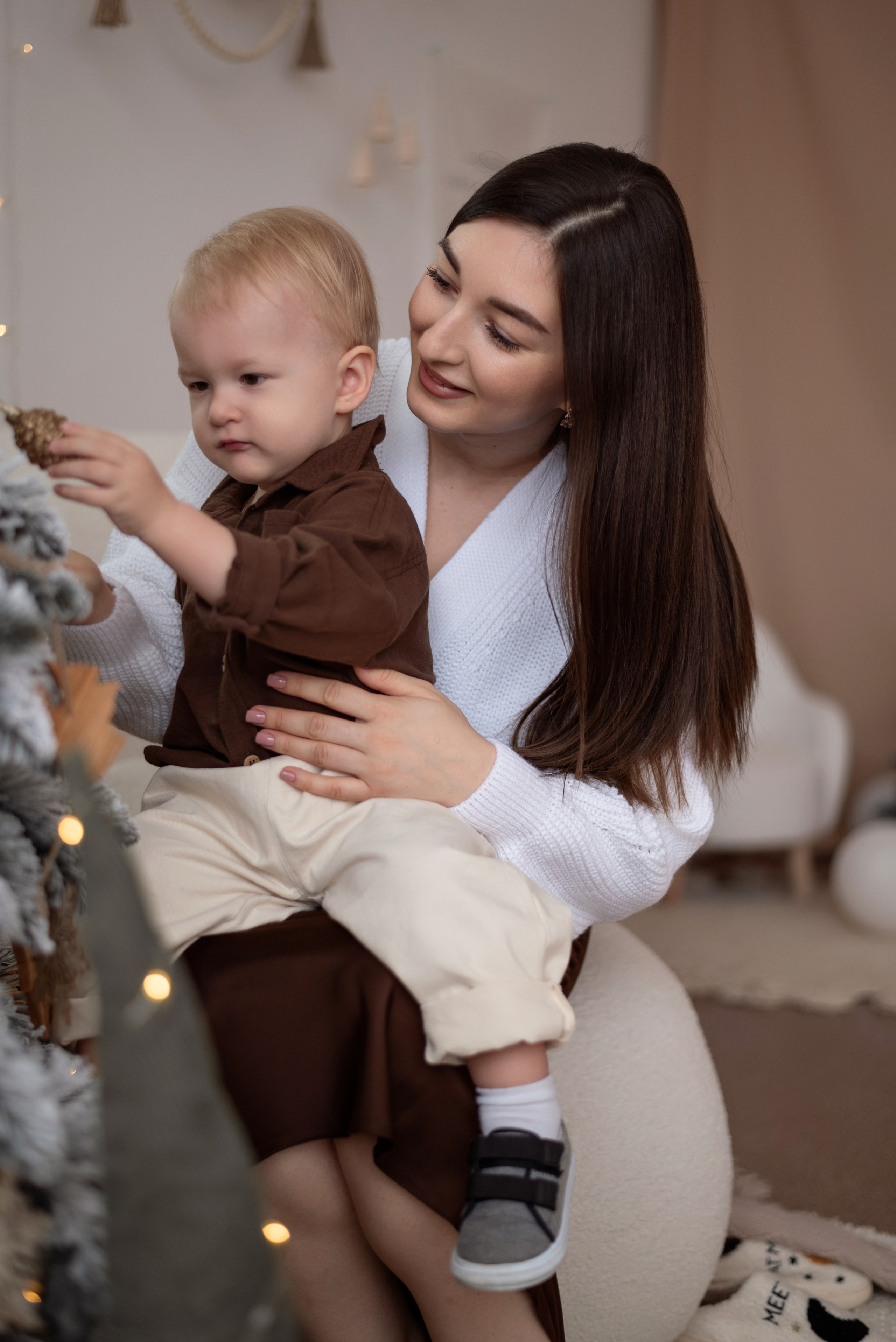 Саша и Катя в студии «Вдохновение»