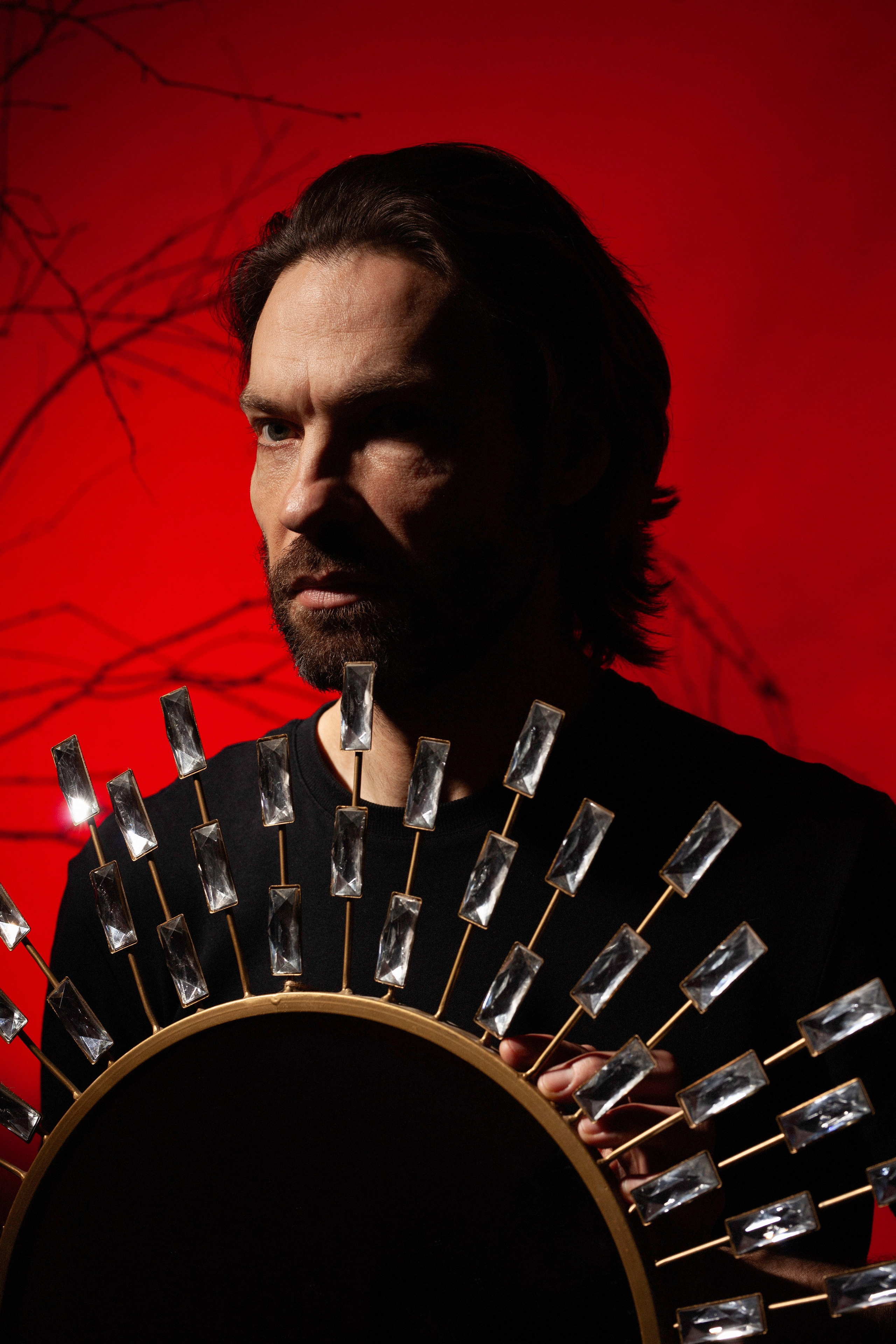 Мужской студийный портрет. Фотограф Лазарина Кучменова