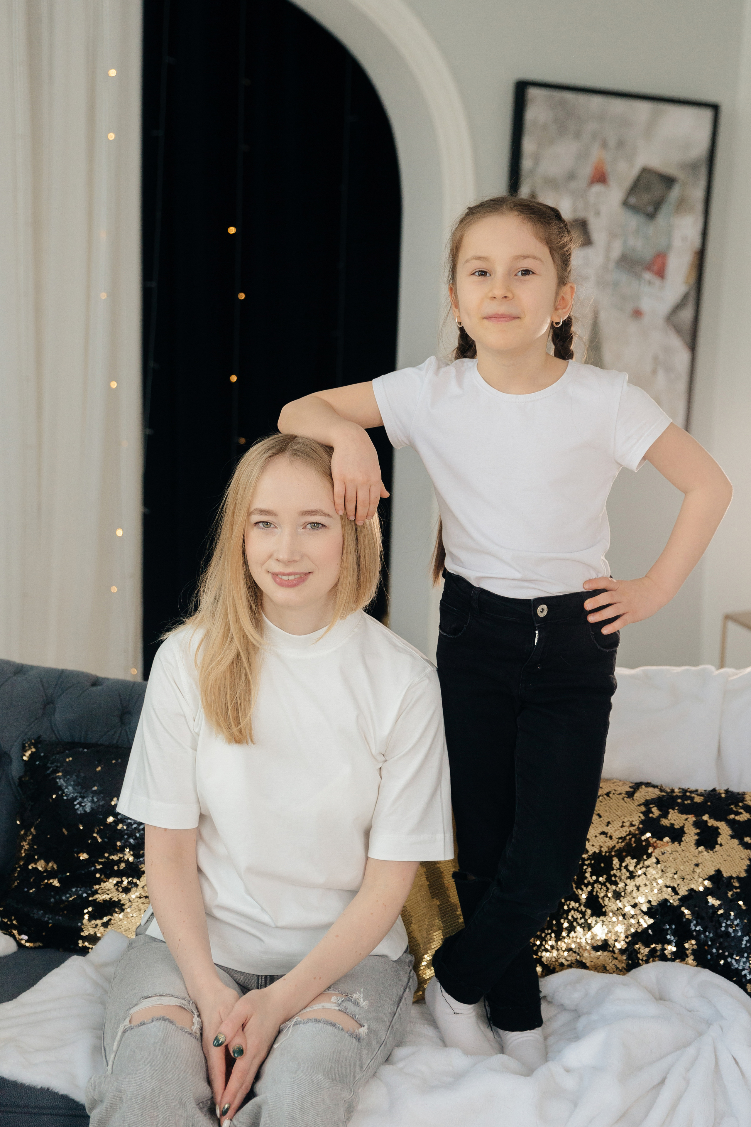 Мама и дочки. Портфолио свадебного фотографа. Роман Каргаполов