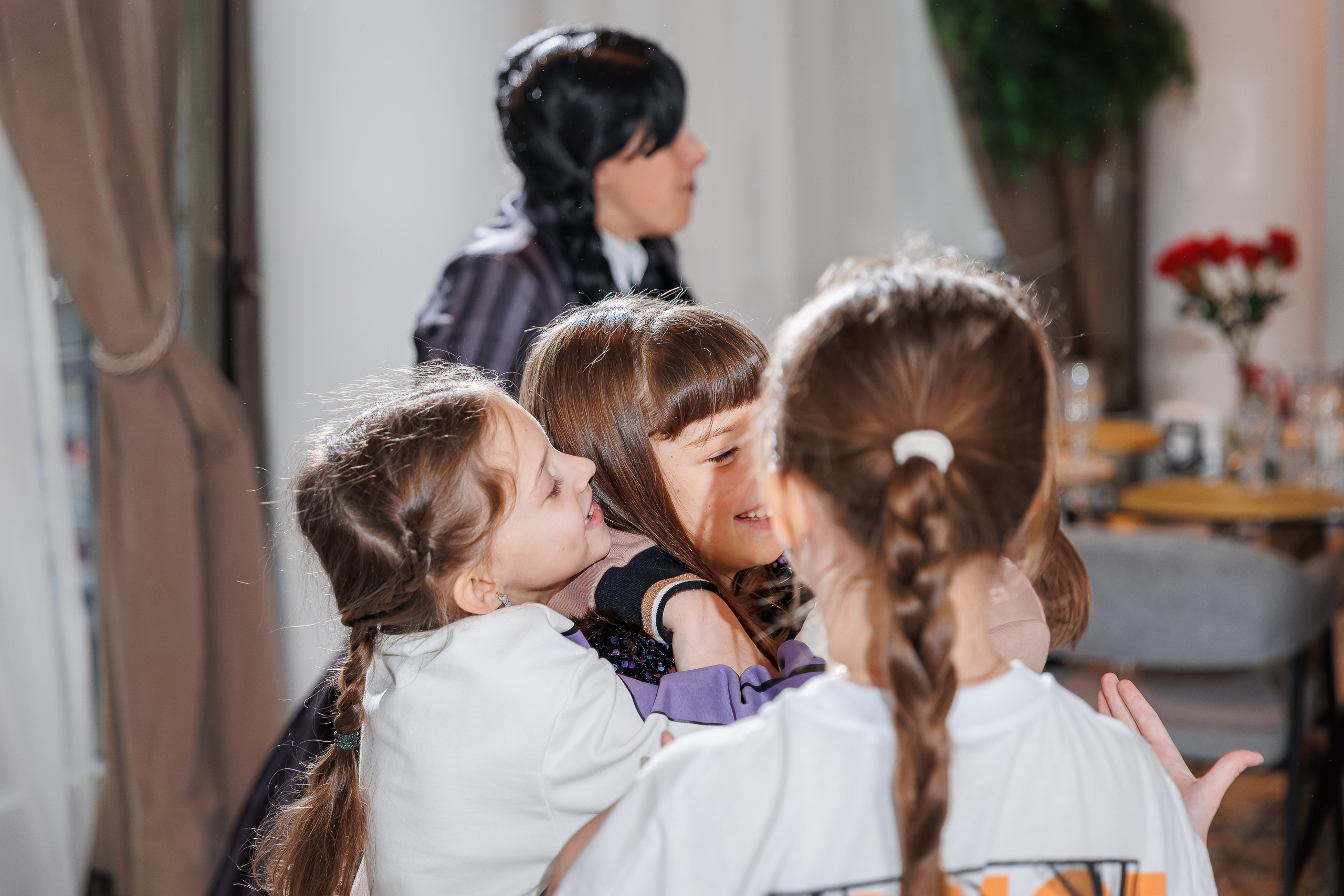 День рождения Насти «Венсдэй во Вкусотеррии». Семейный и детский фотограф Комина Елена, Власиха, Одинцово