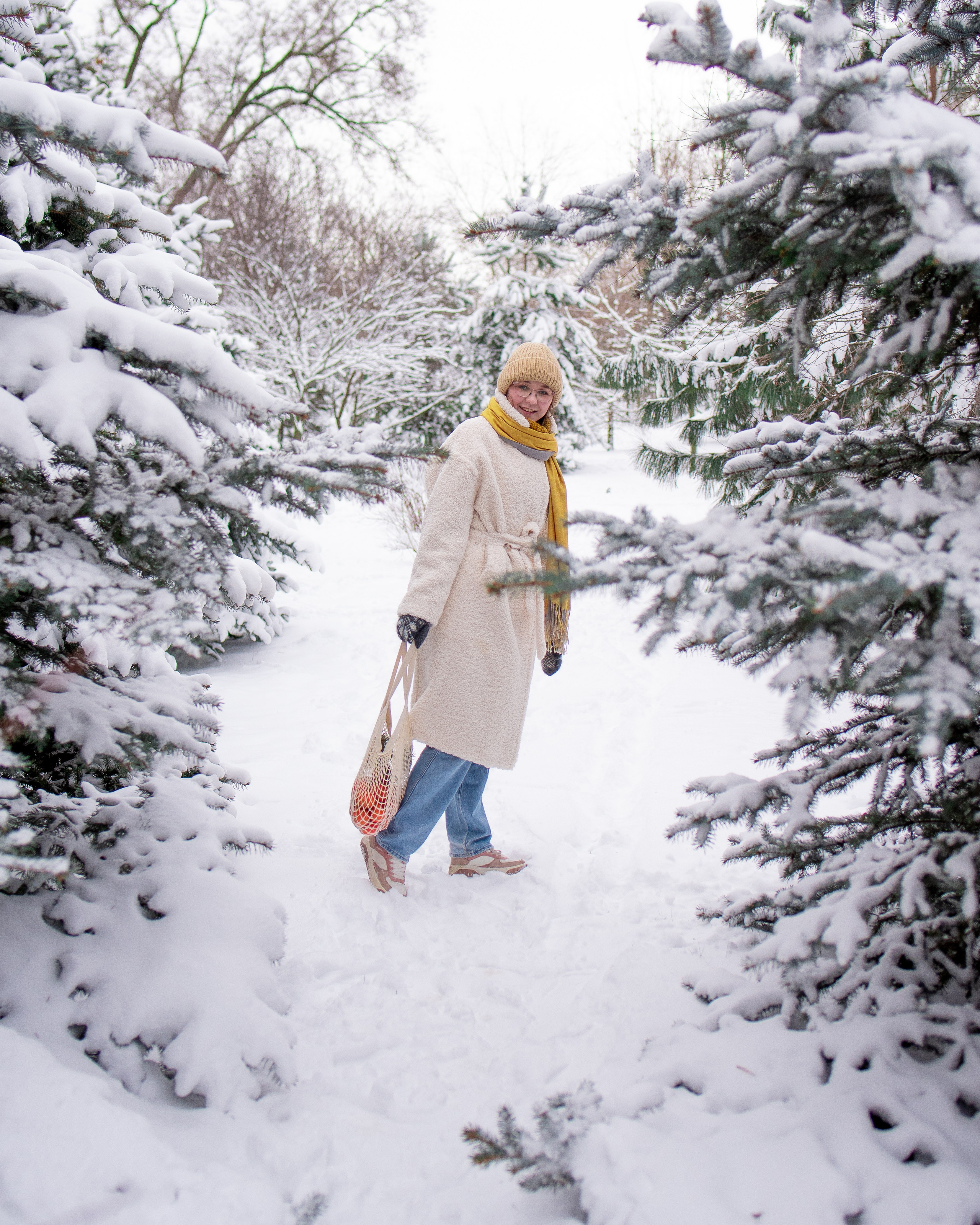 Зимний мандарин. Фотограф
