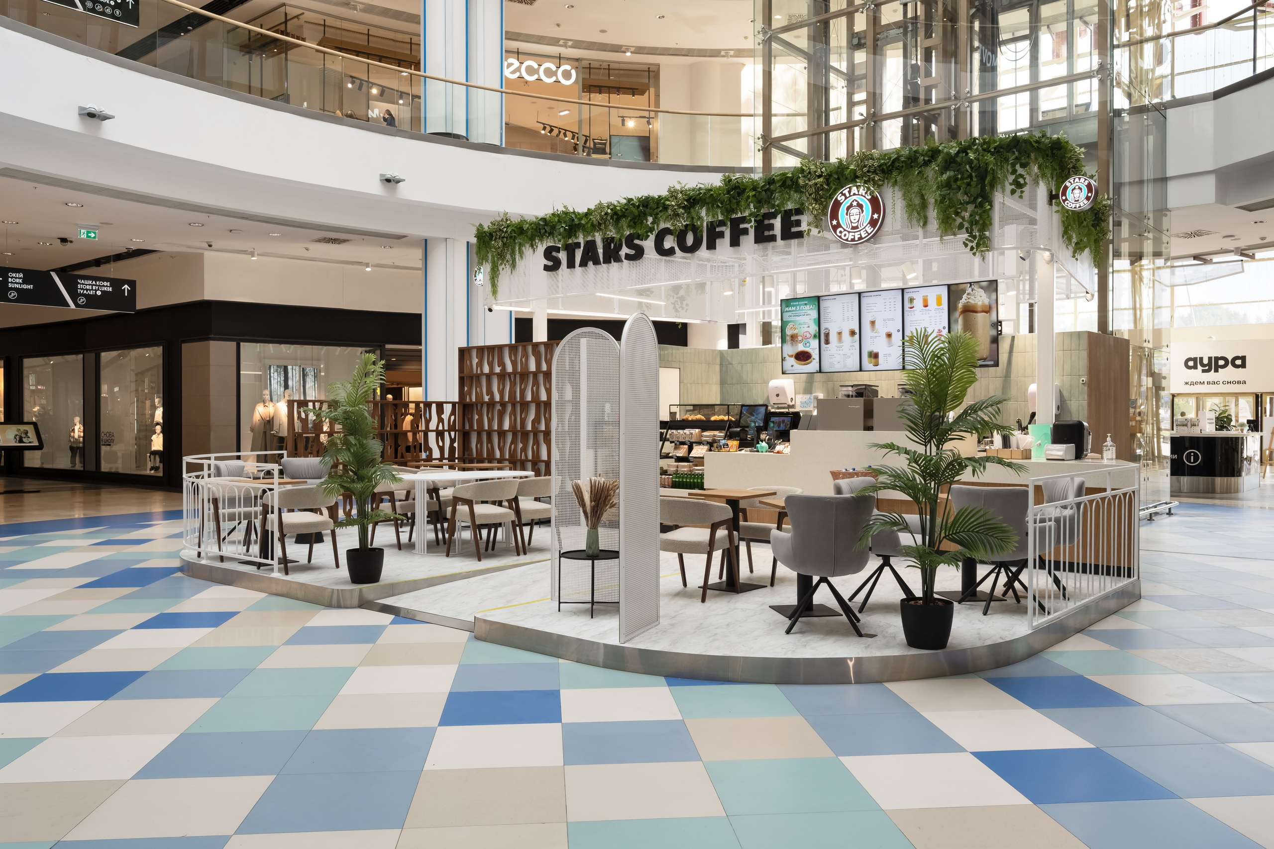 Stars Coffee. Интерьерный фотограф в Новосибирске Дмитрий Шибаев