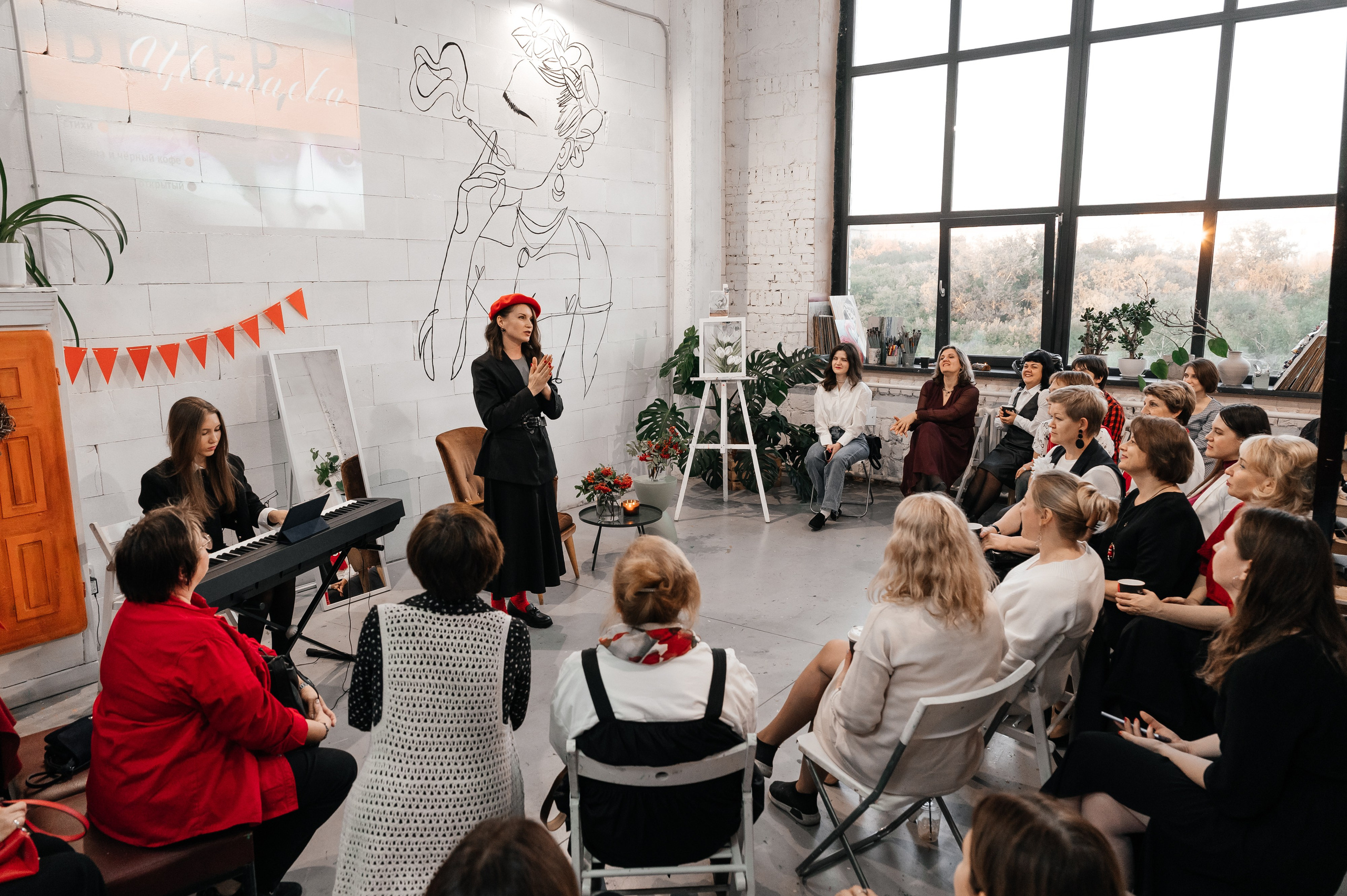 Вечер поэзии Цветаевой, клуб Читалка. Wedding and family photographer USA