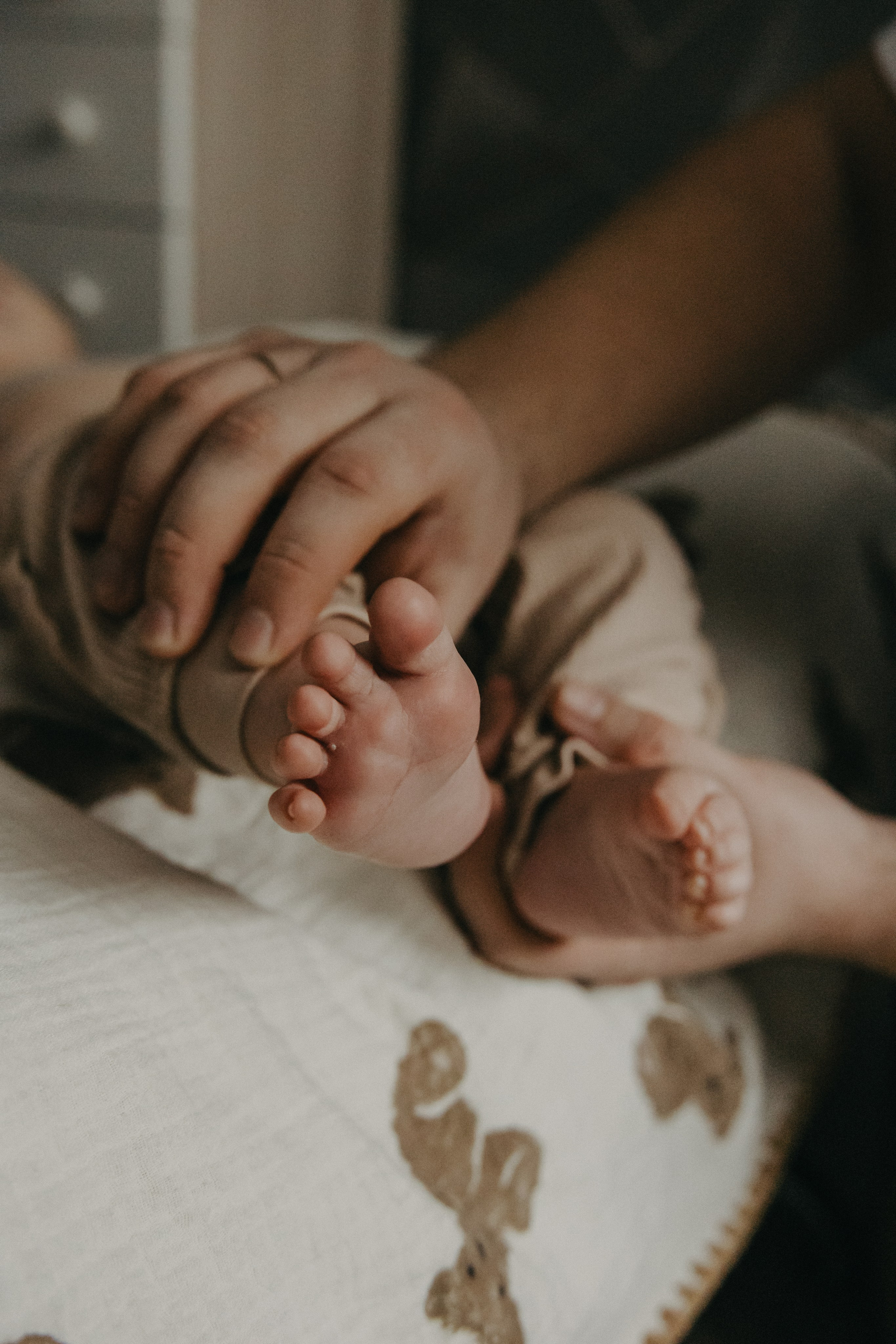 папа с малышом, семейная фотосъёмка дома в Рыбинске