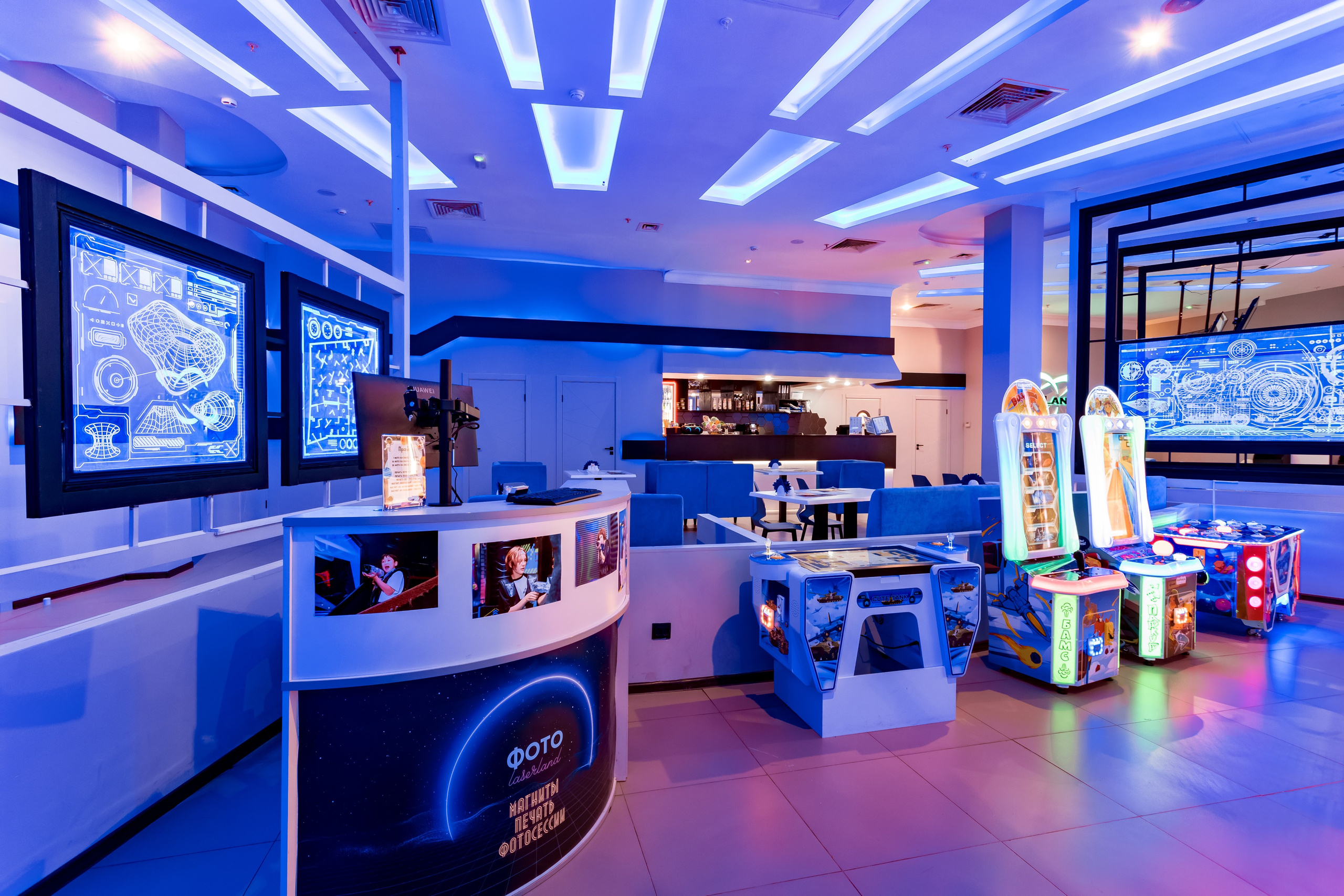 Фотосъемка для развлекательного центра LaserLand в ТРК VEGAS Каширское. Интерьеры, Контент, Портреты | Фотограф в Москве Дани Терно