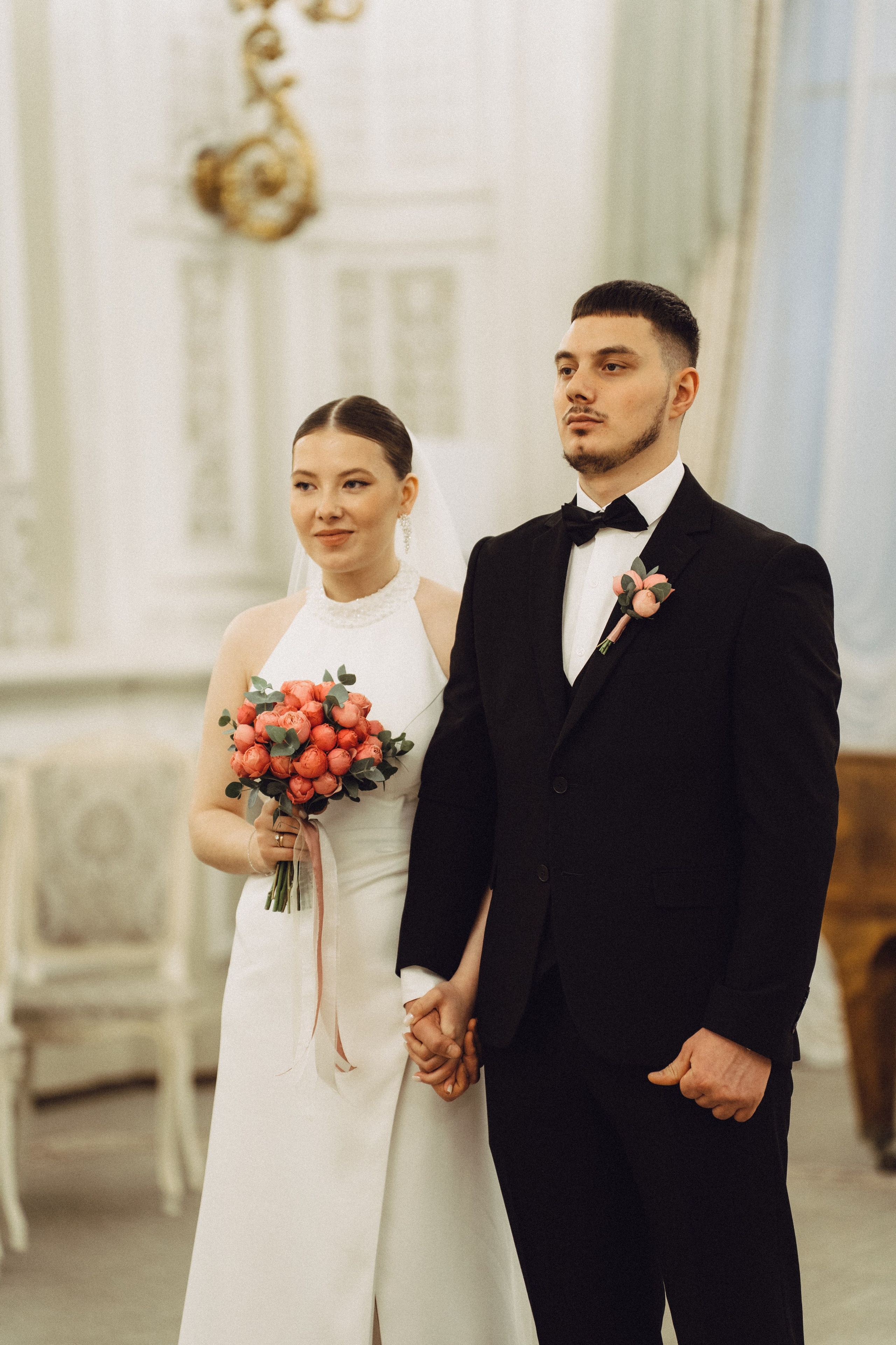 СВАДЕБНАЯ СЬЕМКА В ПЕВОМ ДВОРЦЕ БРАКОСОЧЕТАНИЯ. Профессиональный фотограф, Санкт-Петербург — Виктория Богомолова