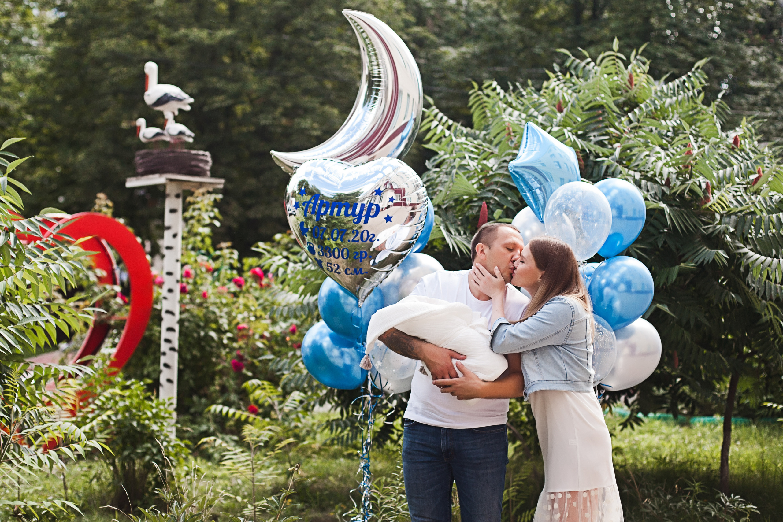 Фотосессия выписки из роддома. Фотограф новорожденных в Брянске Анжелика Прохоренкова