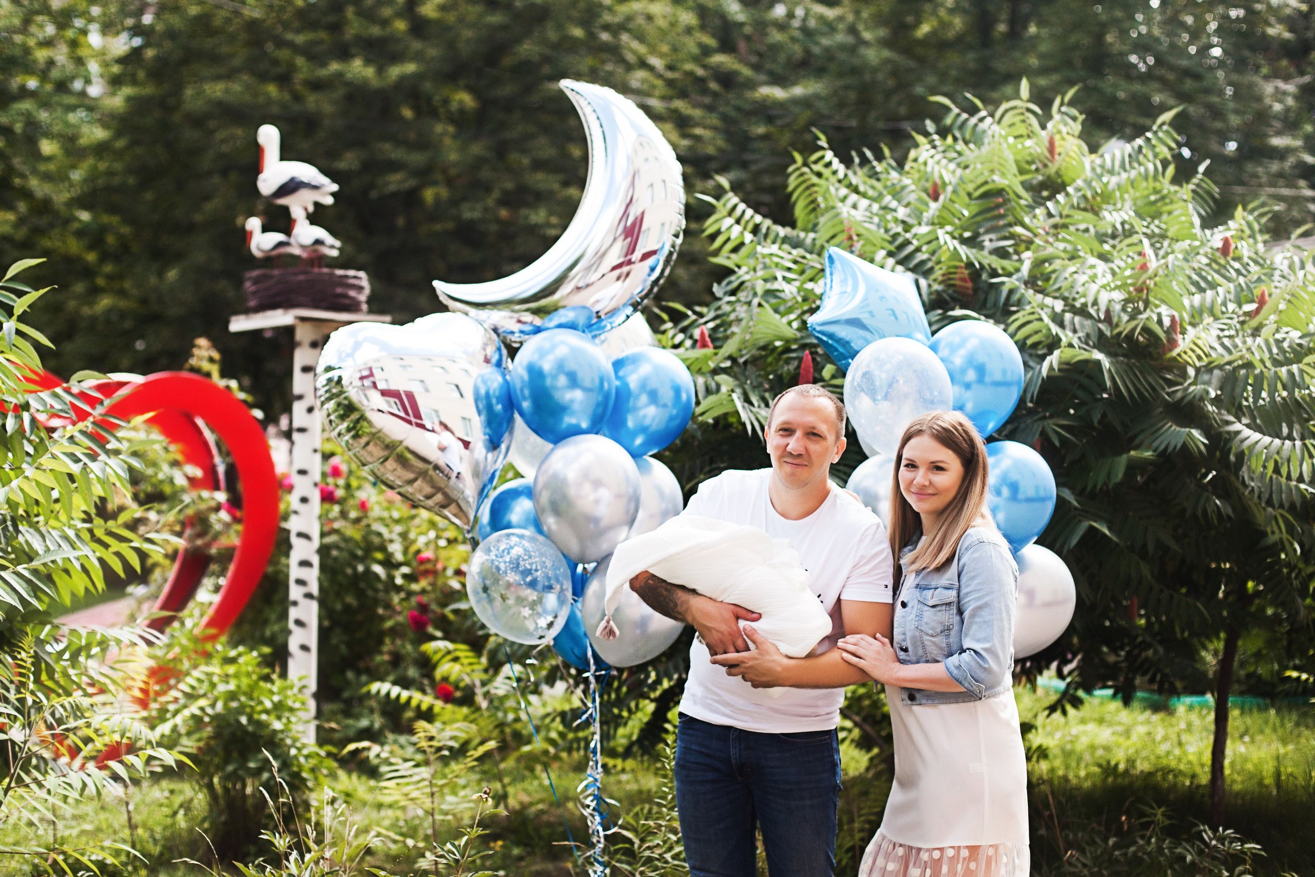 Фотосессия выписки из роддома. Фотограф новорожденных в Брянске Анжелика Прохоренкова