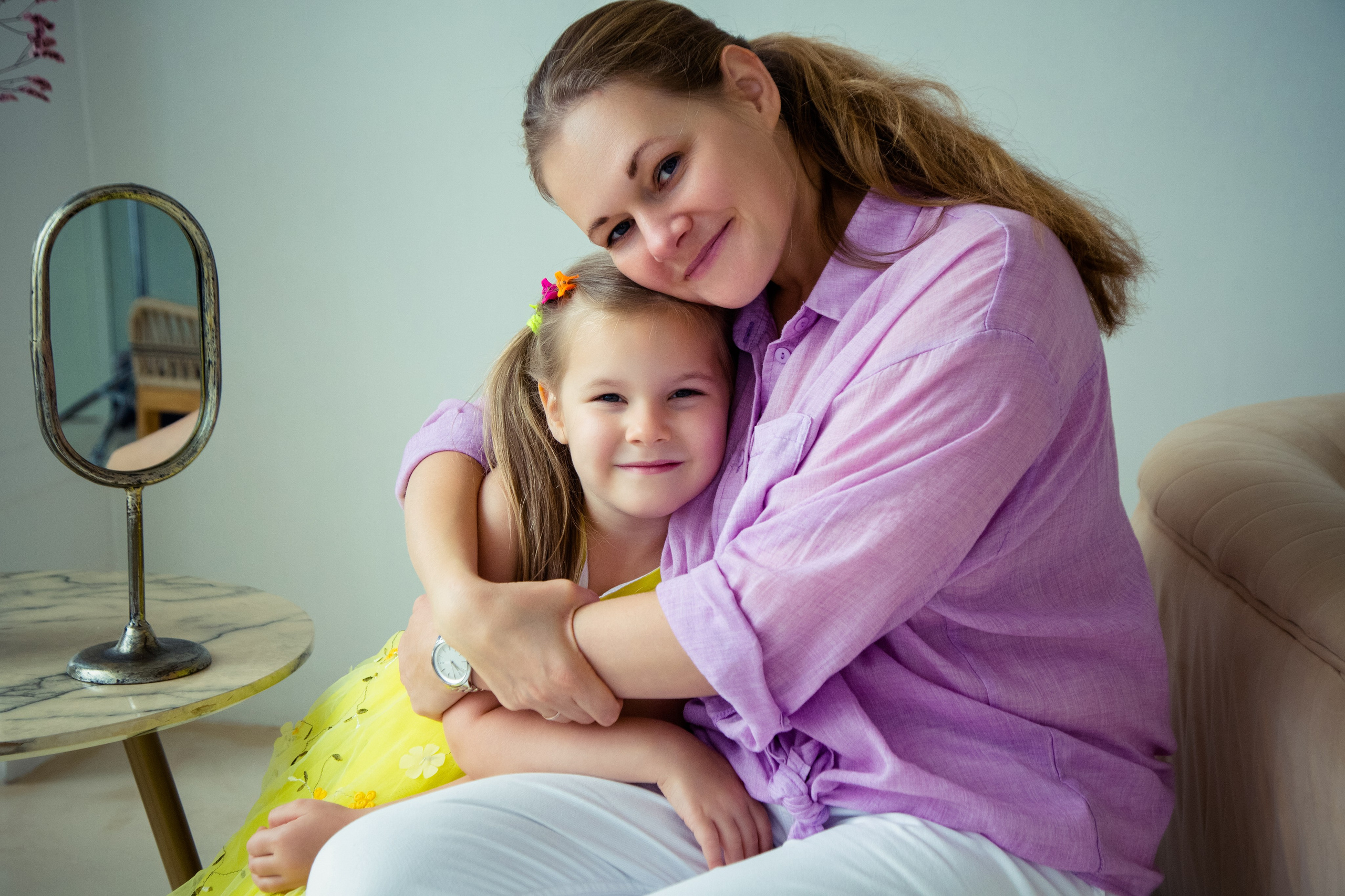 Семейная фотосессия в студии One take studio VANILLA. Свадебный и семейный фотограф в Москве и Подмосковье Лариса Козлова